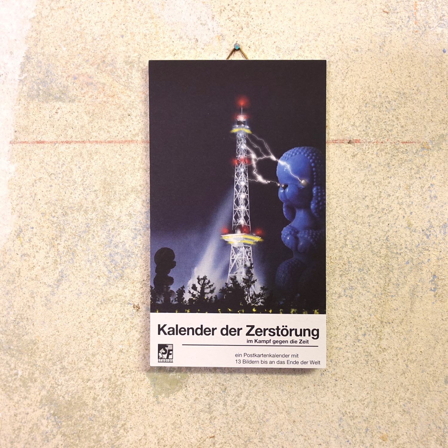 Kalender der Zerstörung 3 - Kampf gegen die Zeit, Postkartenkalender
