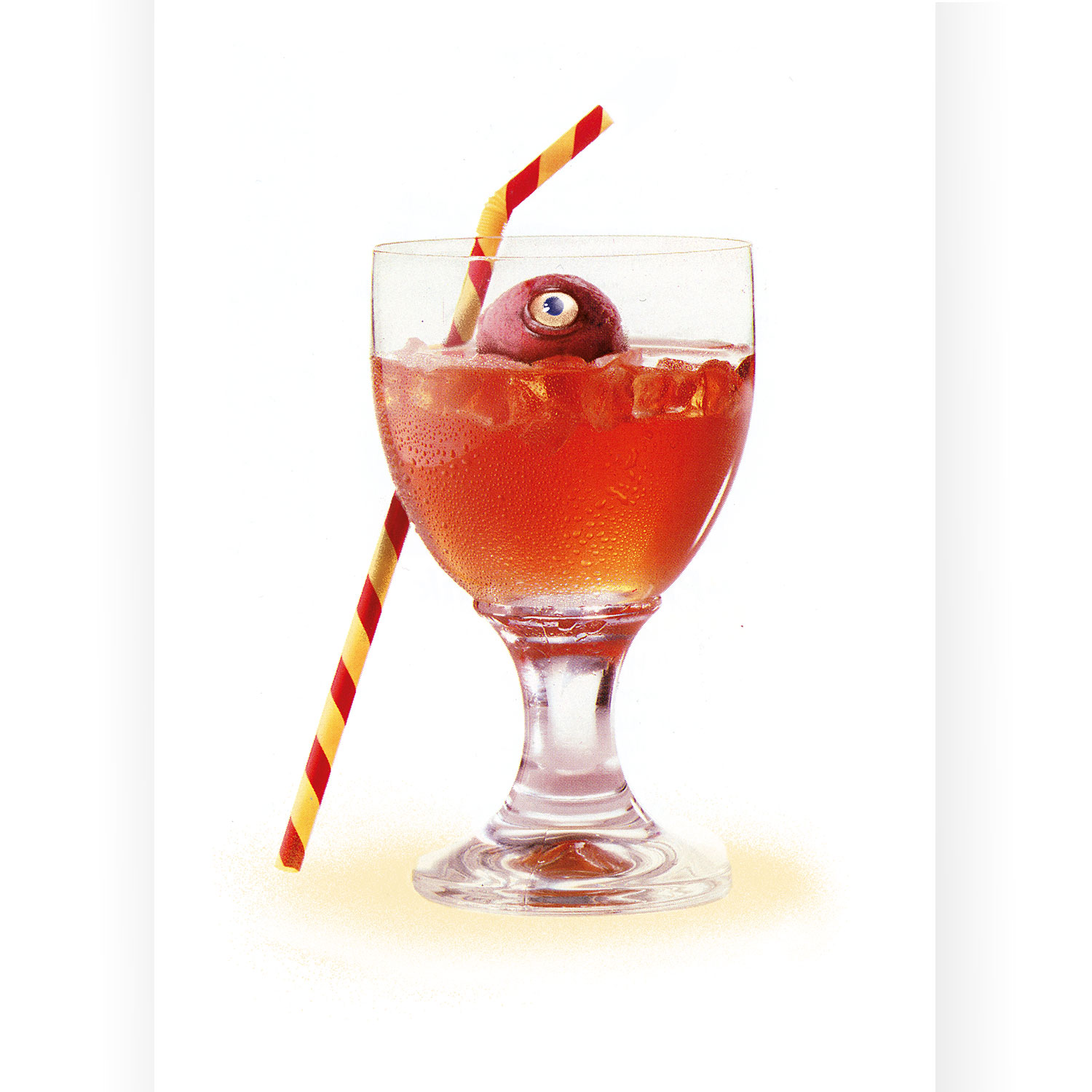Du bist was du isst - Cocktail, Postkarte