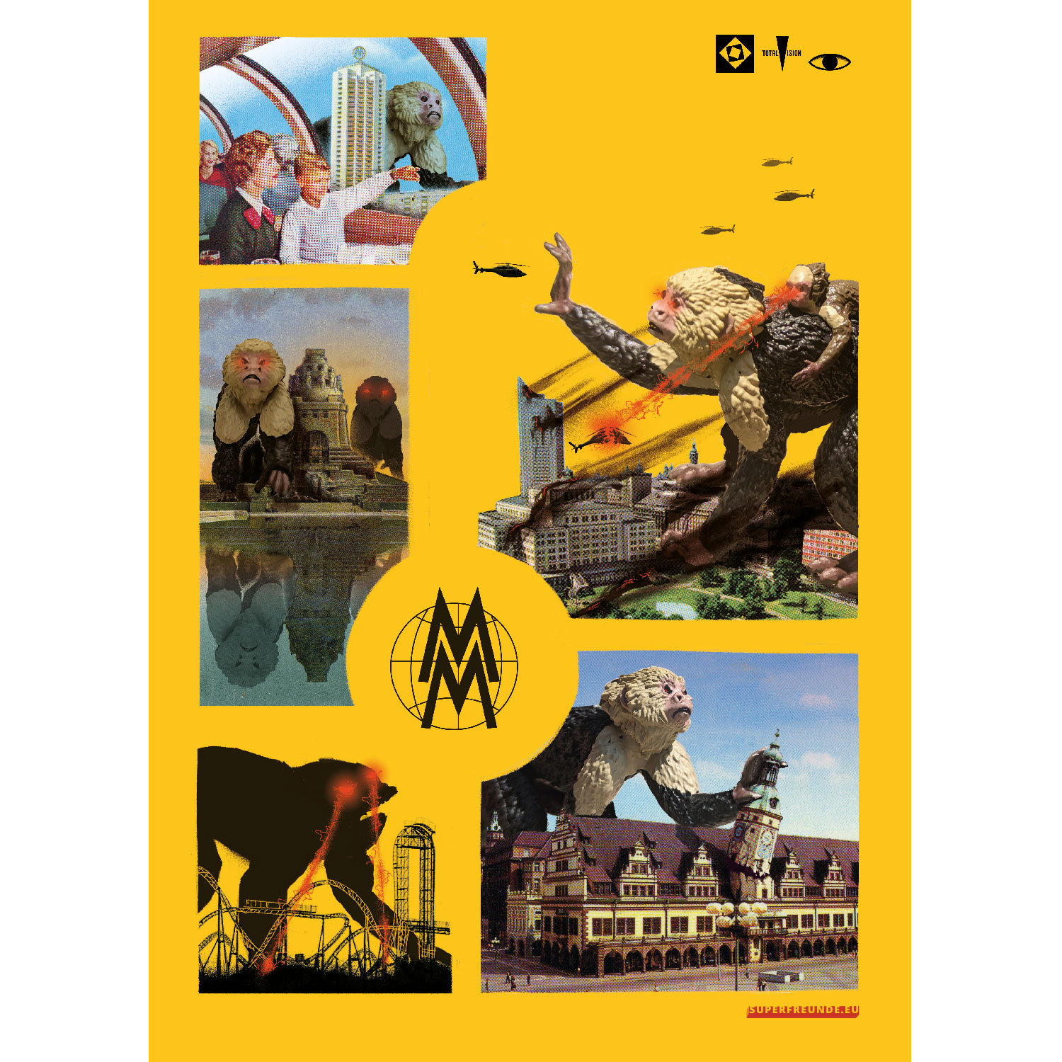 KDZ -Messestadt Leipzig Stadtplakat