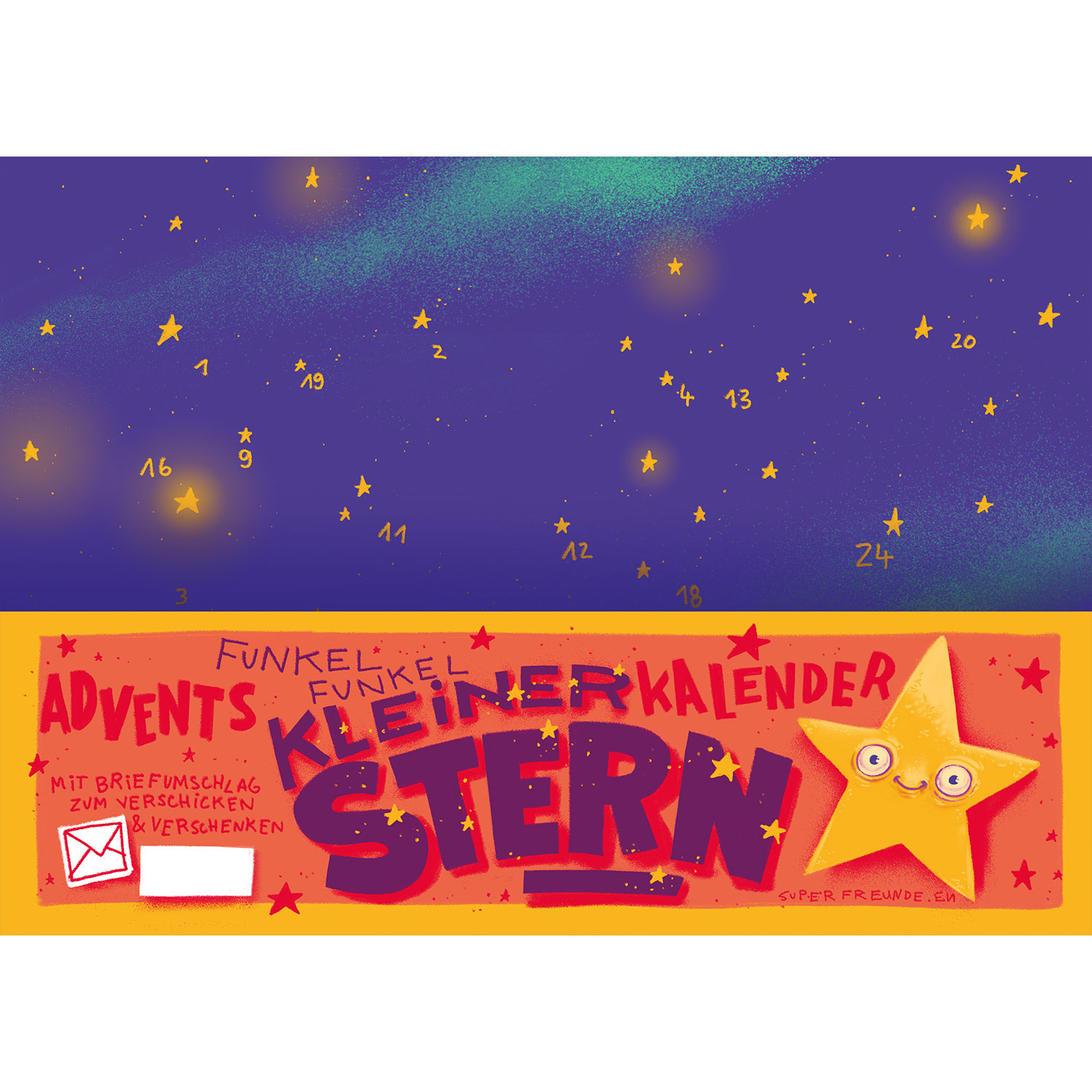 Adventskalender - Funkel, Funkel, kleiner Stern, A5