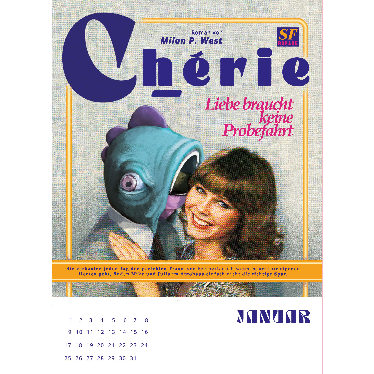 Oh la la, Couple!,  a4, Immerwährender Kalender