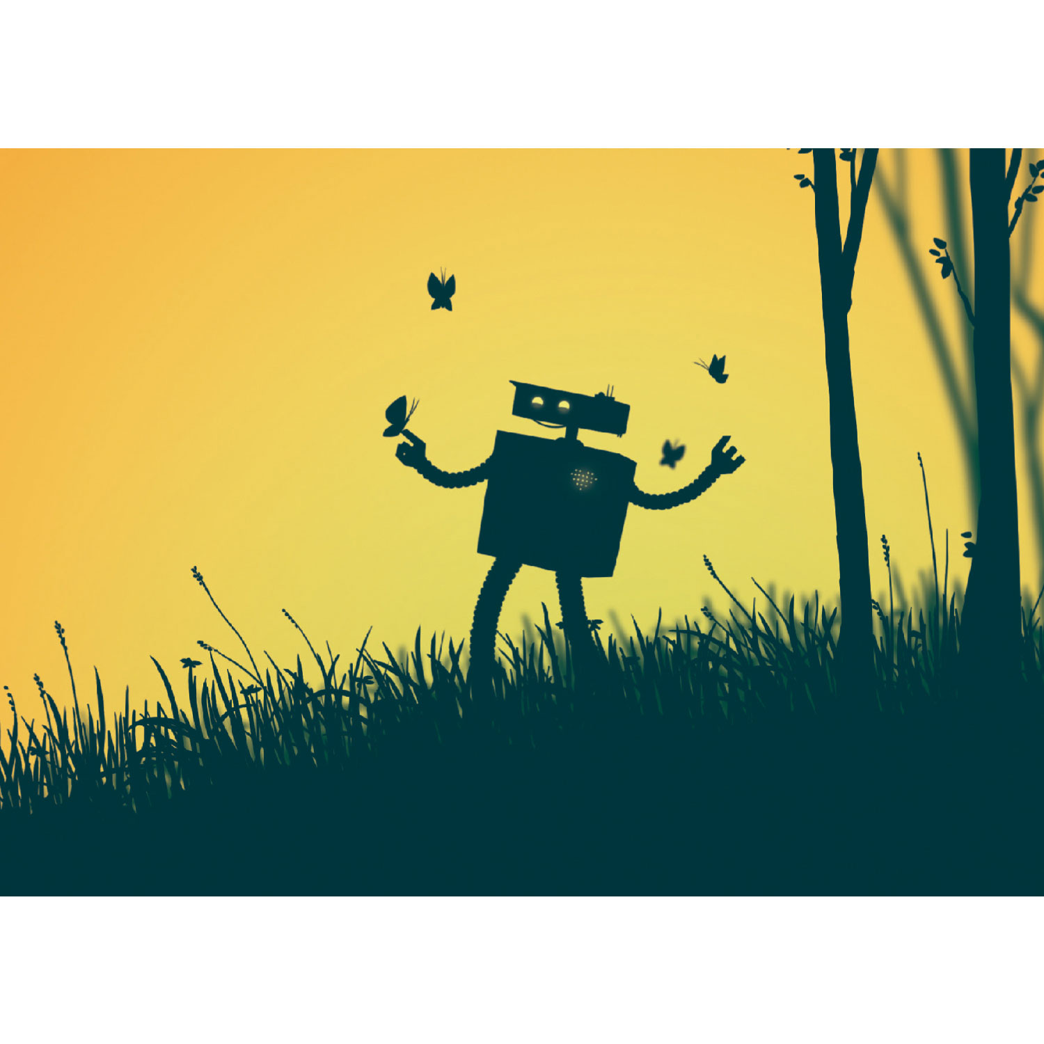 Robo 2, Postkarte