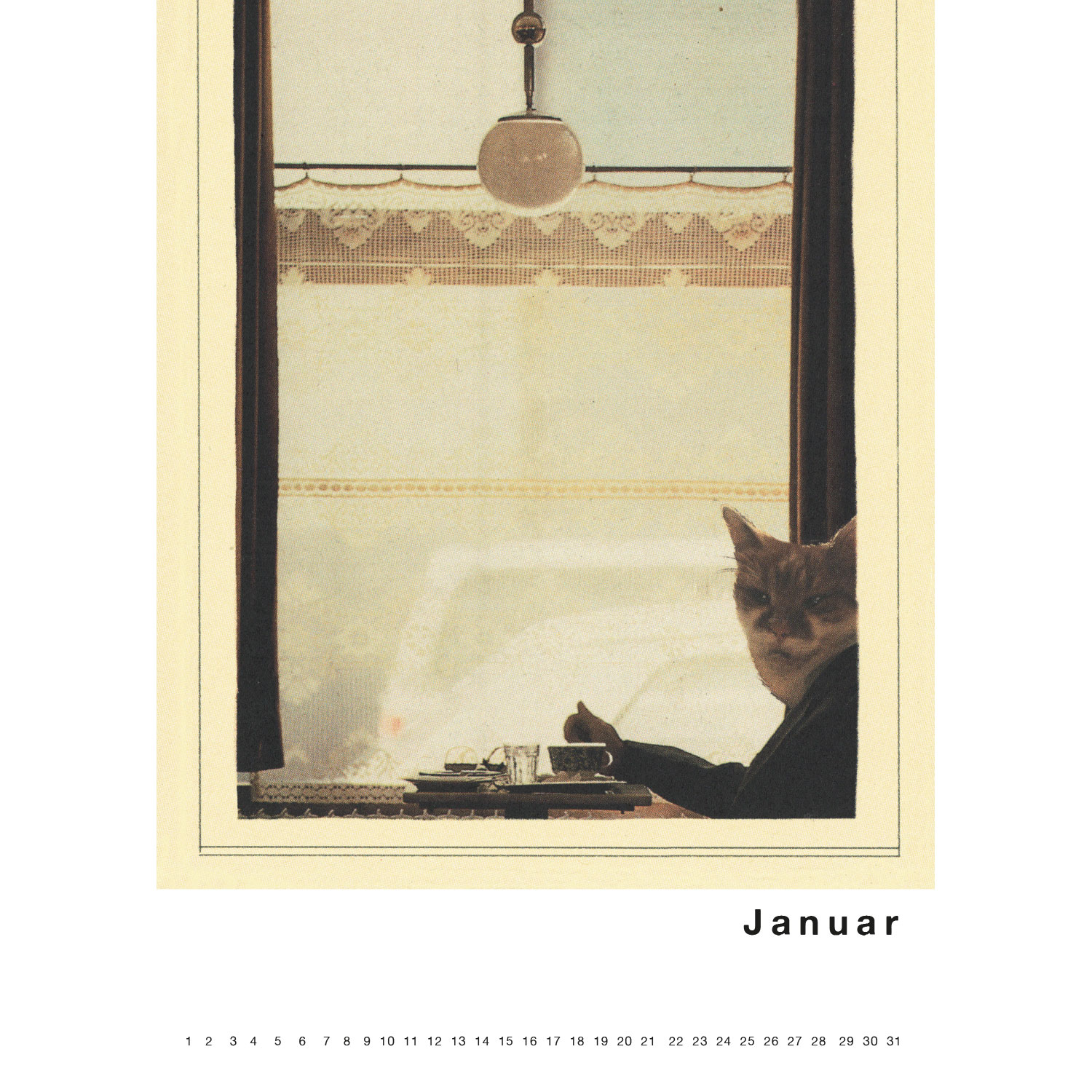 Streuner 1, Immerwährender Kalender A4