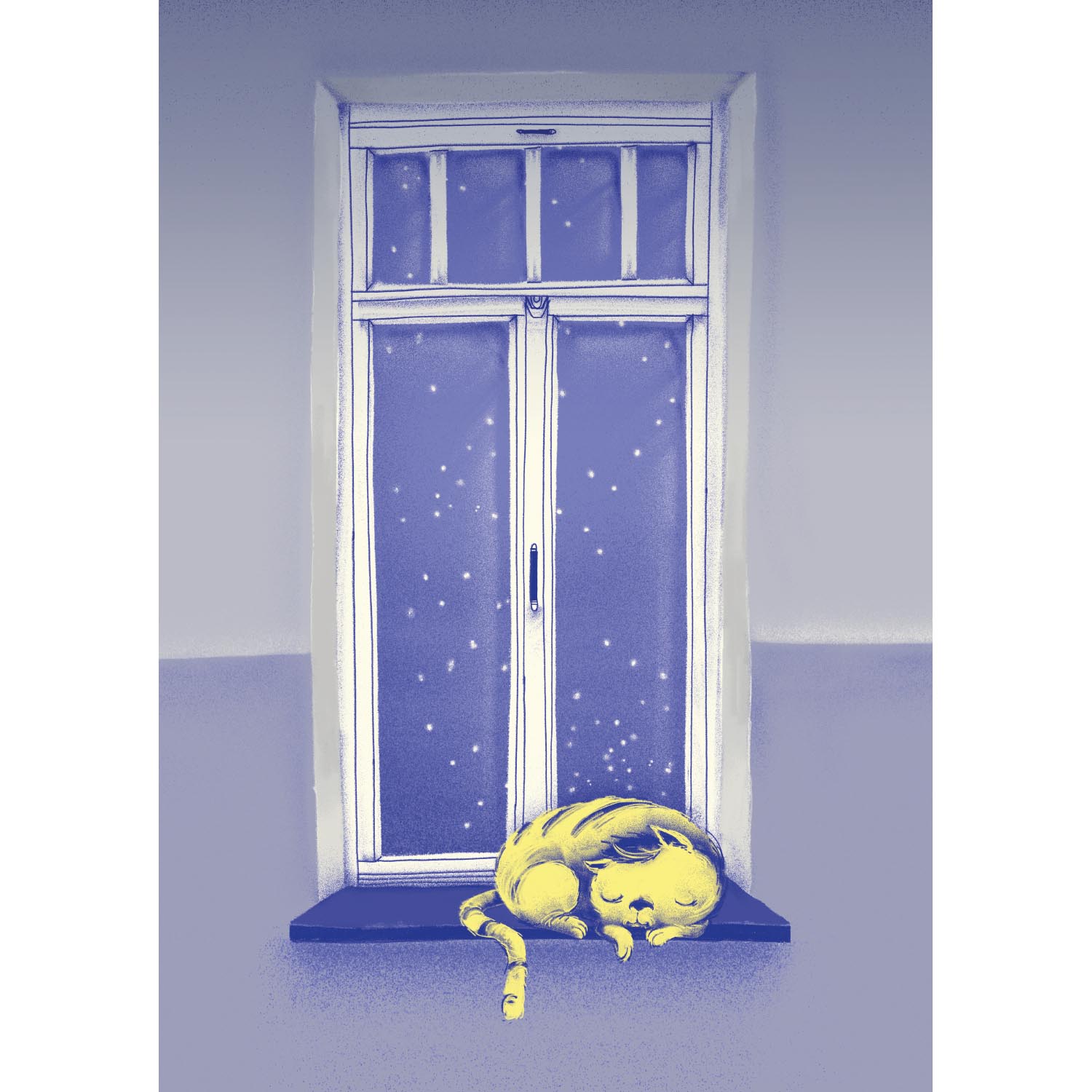 Winterabend, Plakat A3