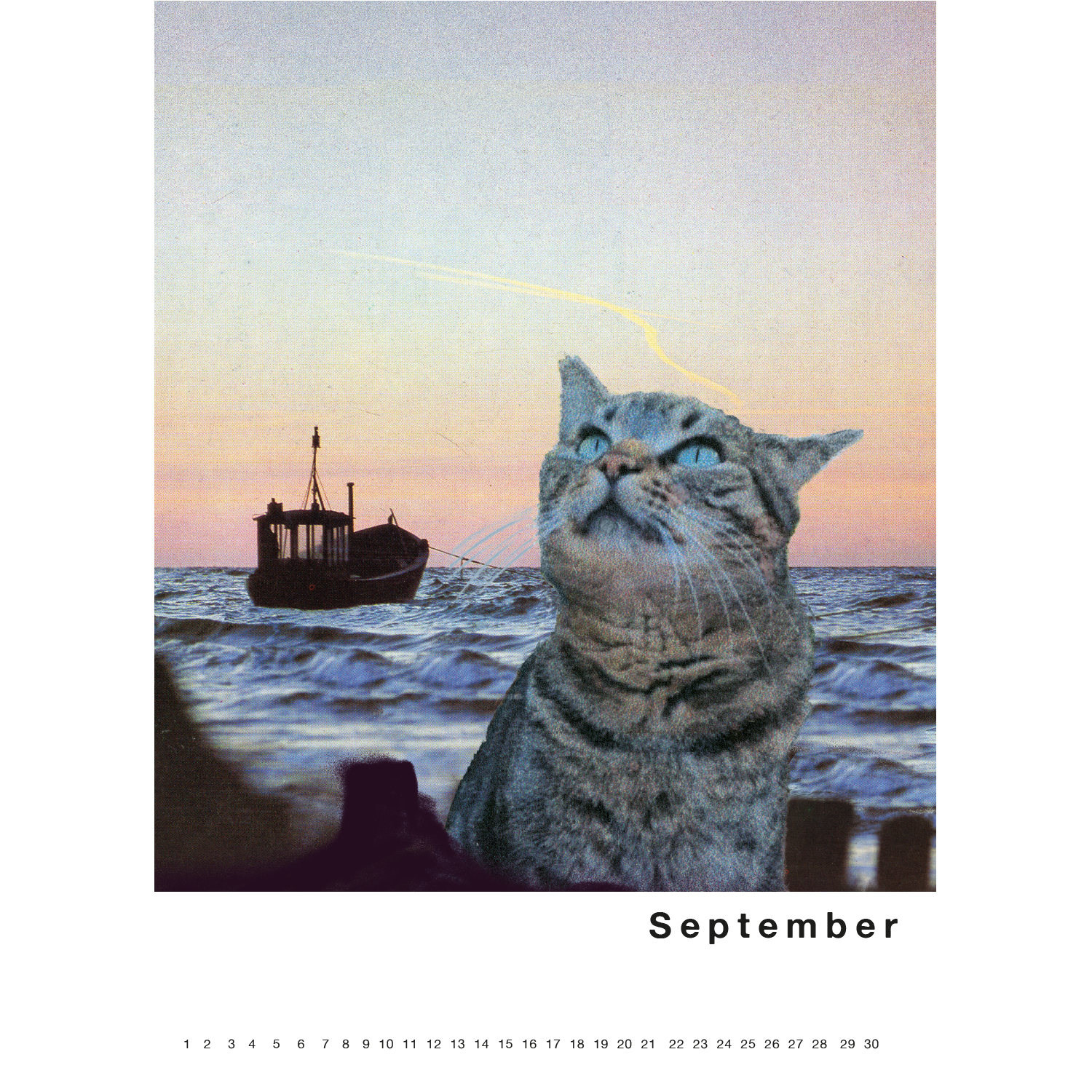 Streuner 2, Immerwährender Kalender A4