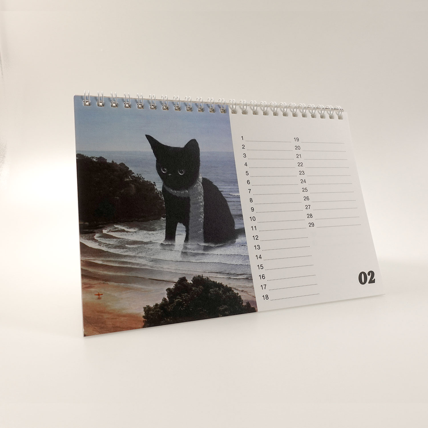 Streuner, Tischkalender A5 Querformat