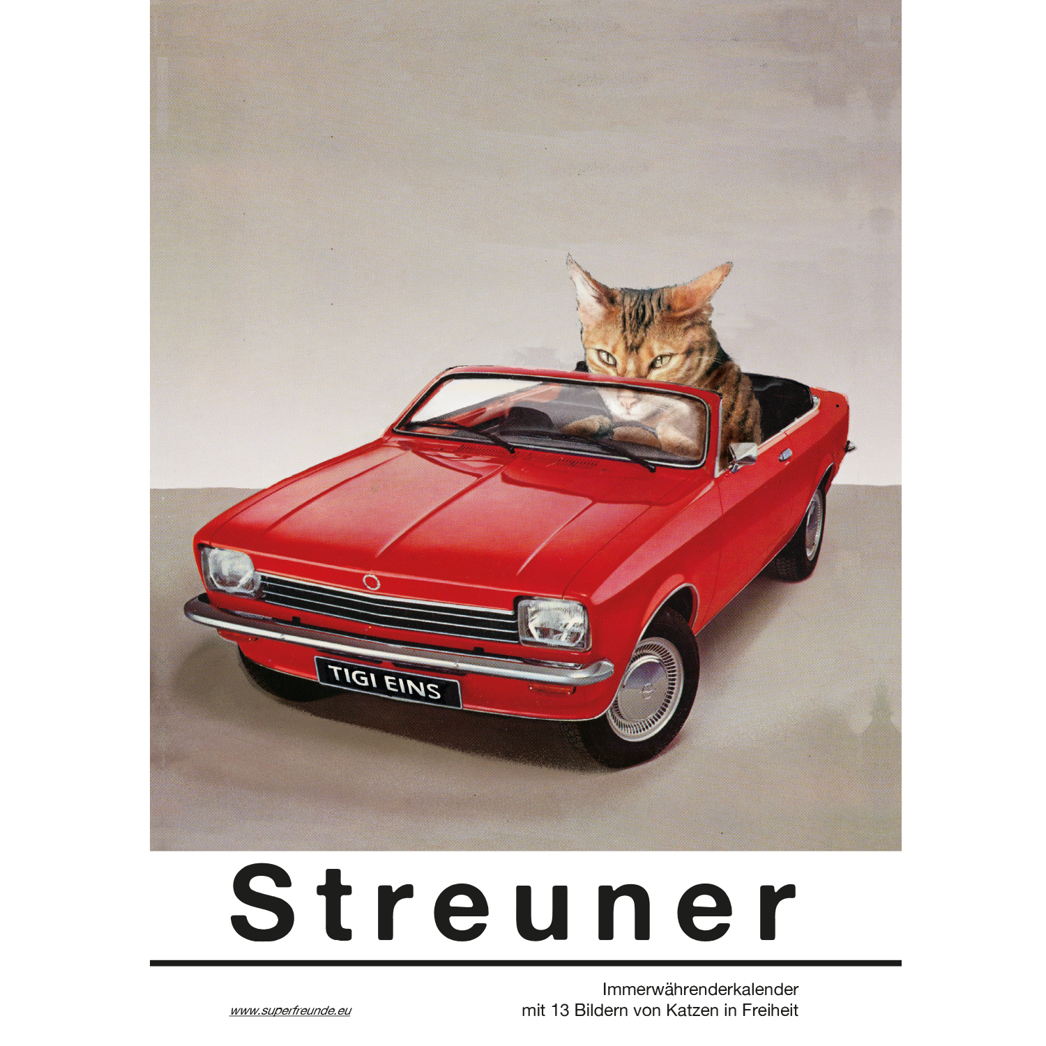 Streuner 2, Immerwährender Kalender A4