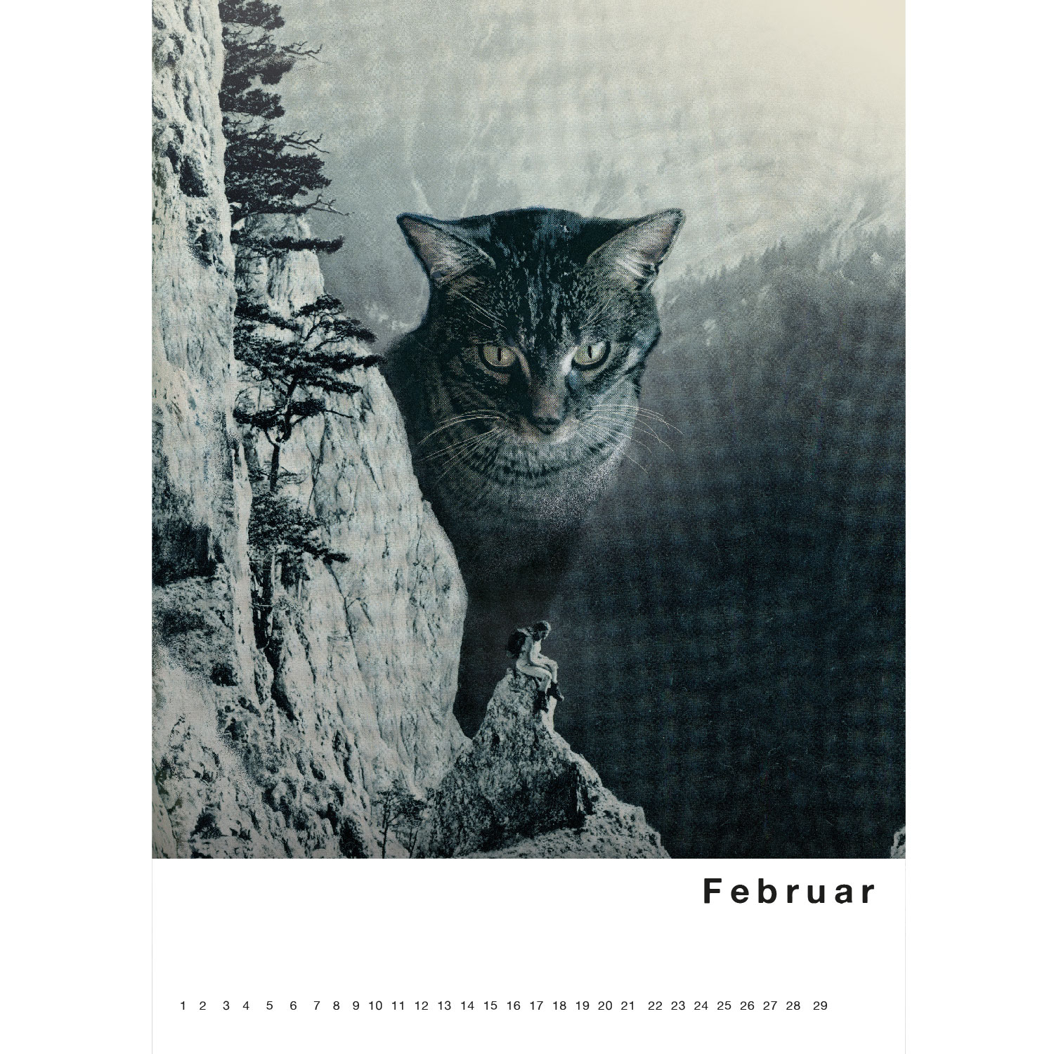 Streuner 3, immerwährender Kalender A4