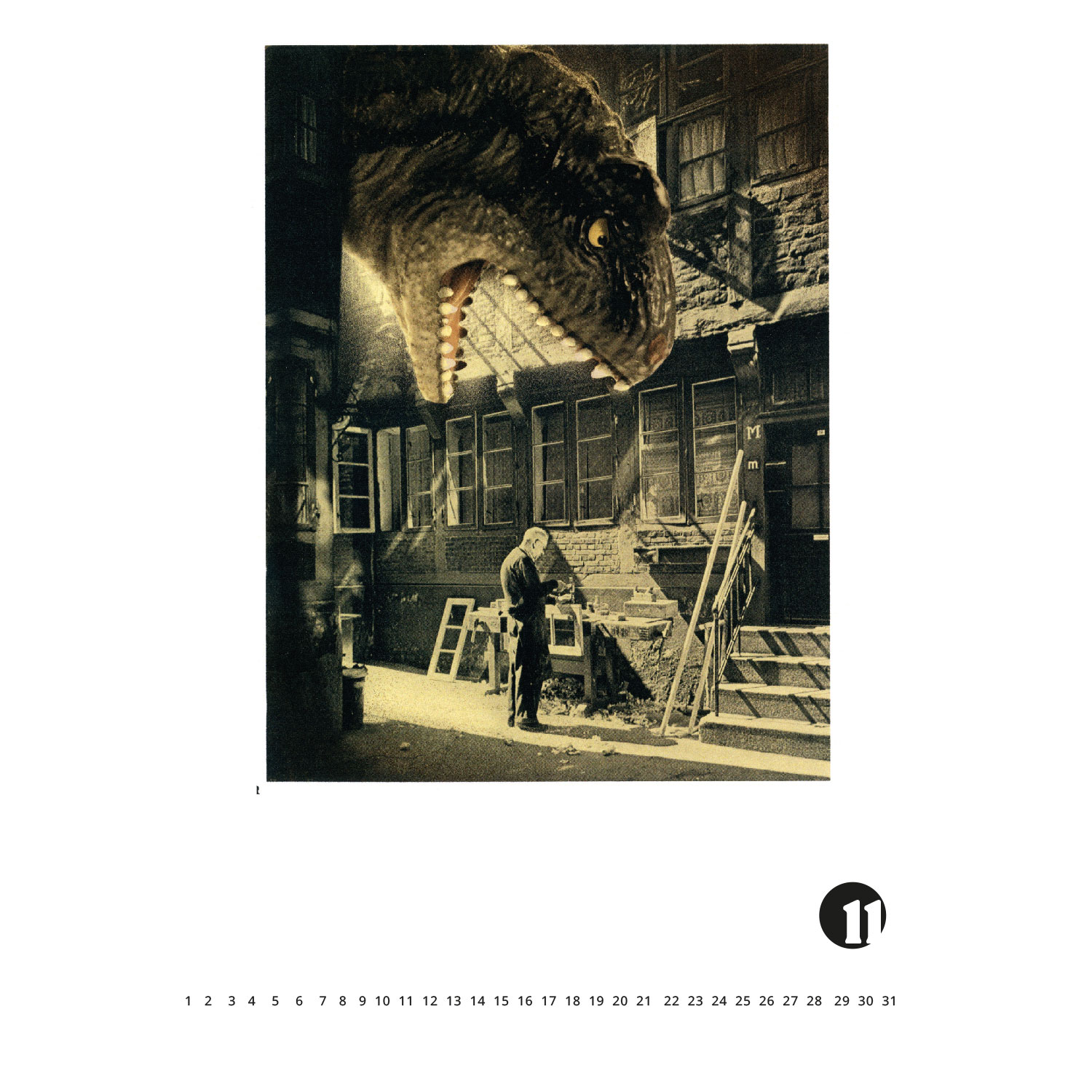 Kalender der Zerstörung 3 - The Way to Utopia, Immerwährender Kalender A4