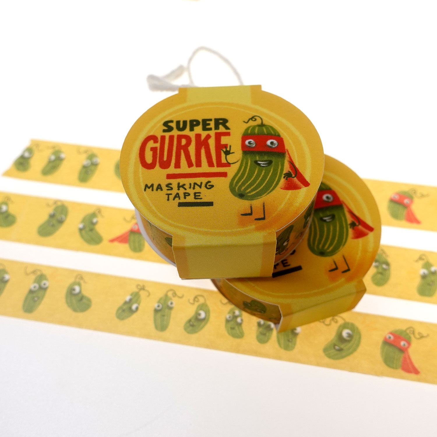 Washitape, Die Supergurke