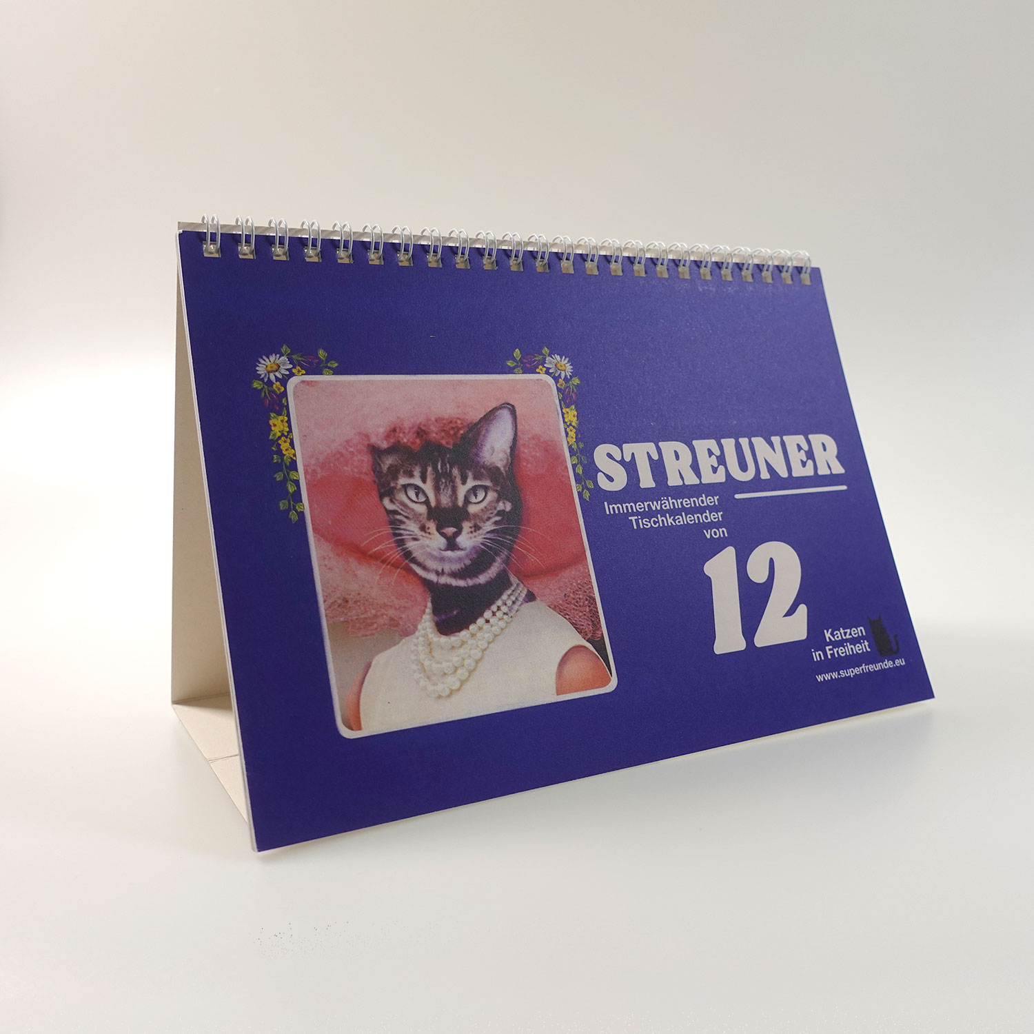 Streuner, Tischkalender A5 Querformat