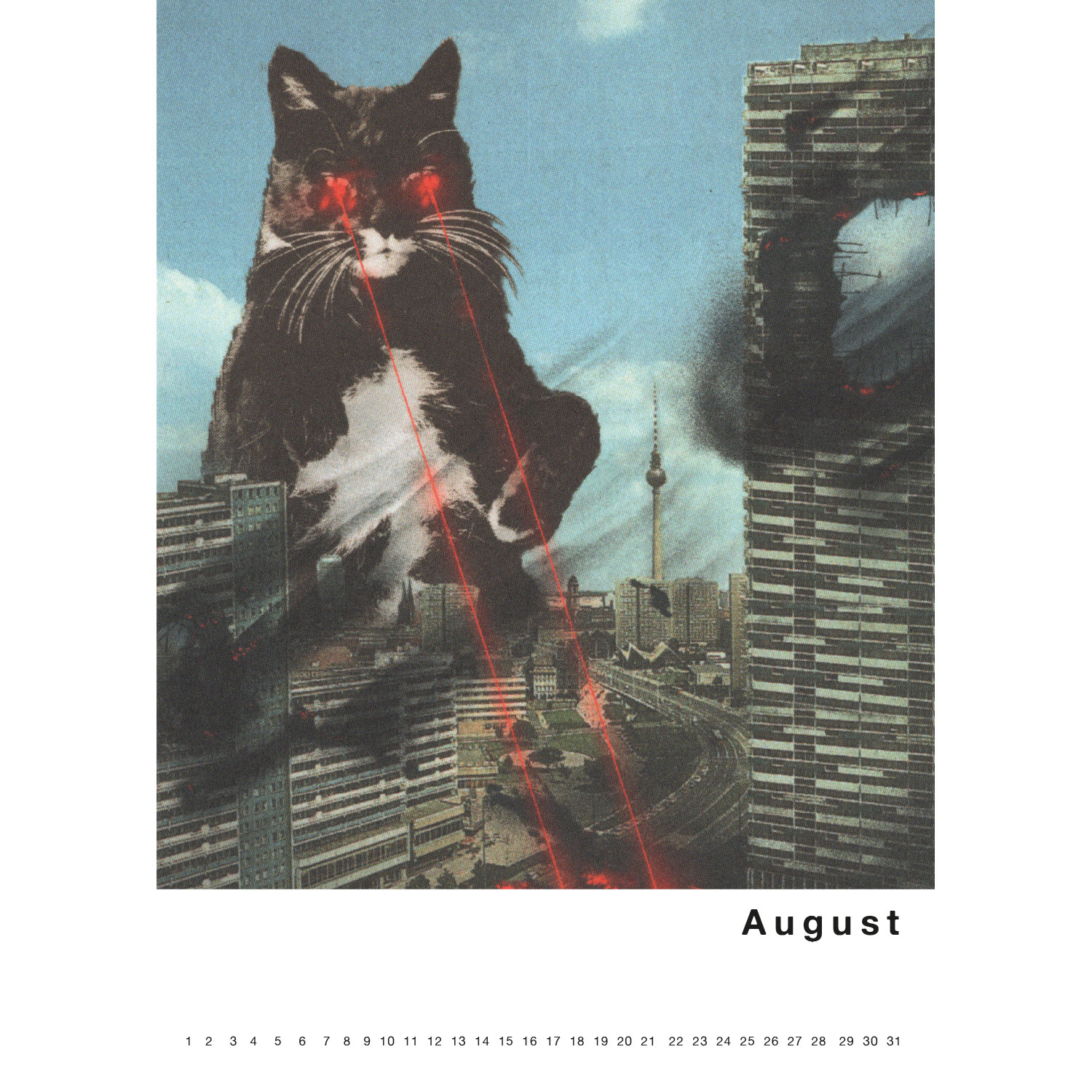 Streuner 1, Immerwährender Kalender A4