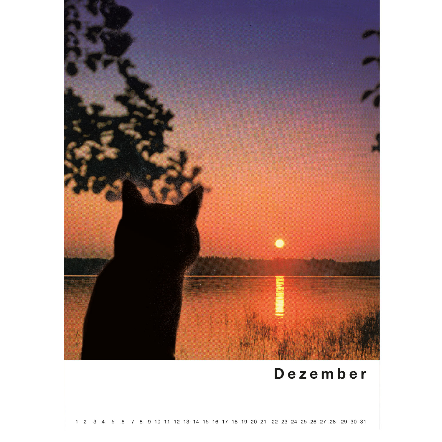 Streuner 3, immerwährender Kalender A4