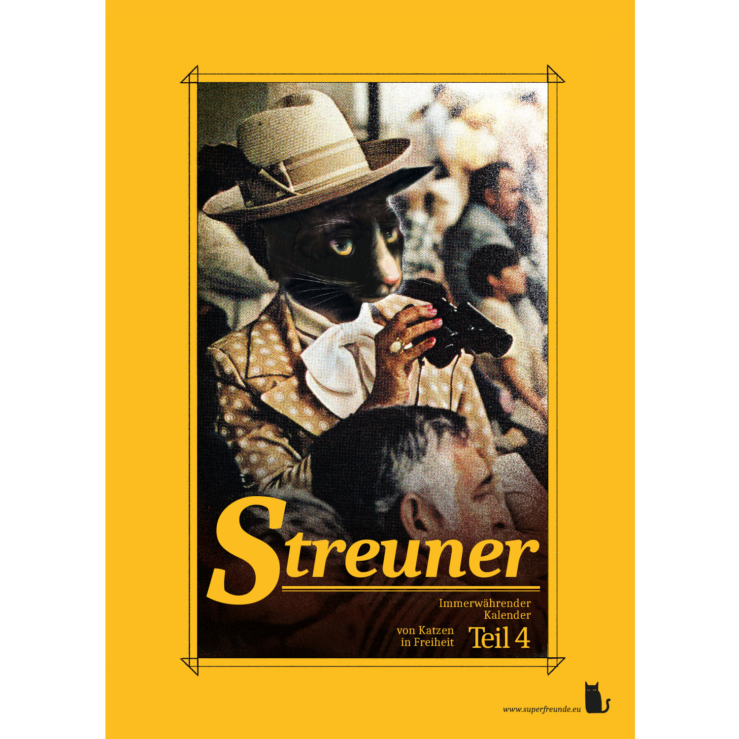 Streuner 4, immerwährender Kalender A4