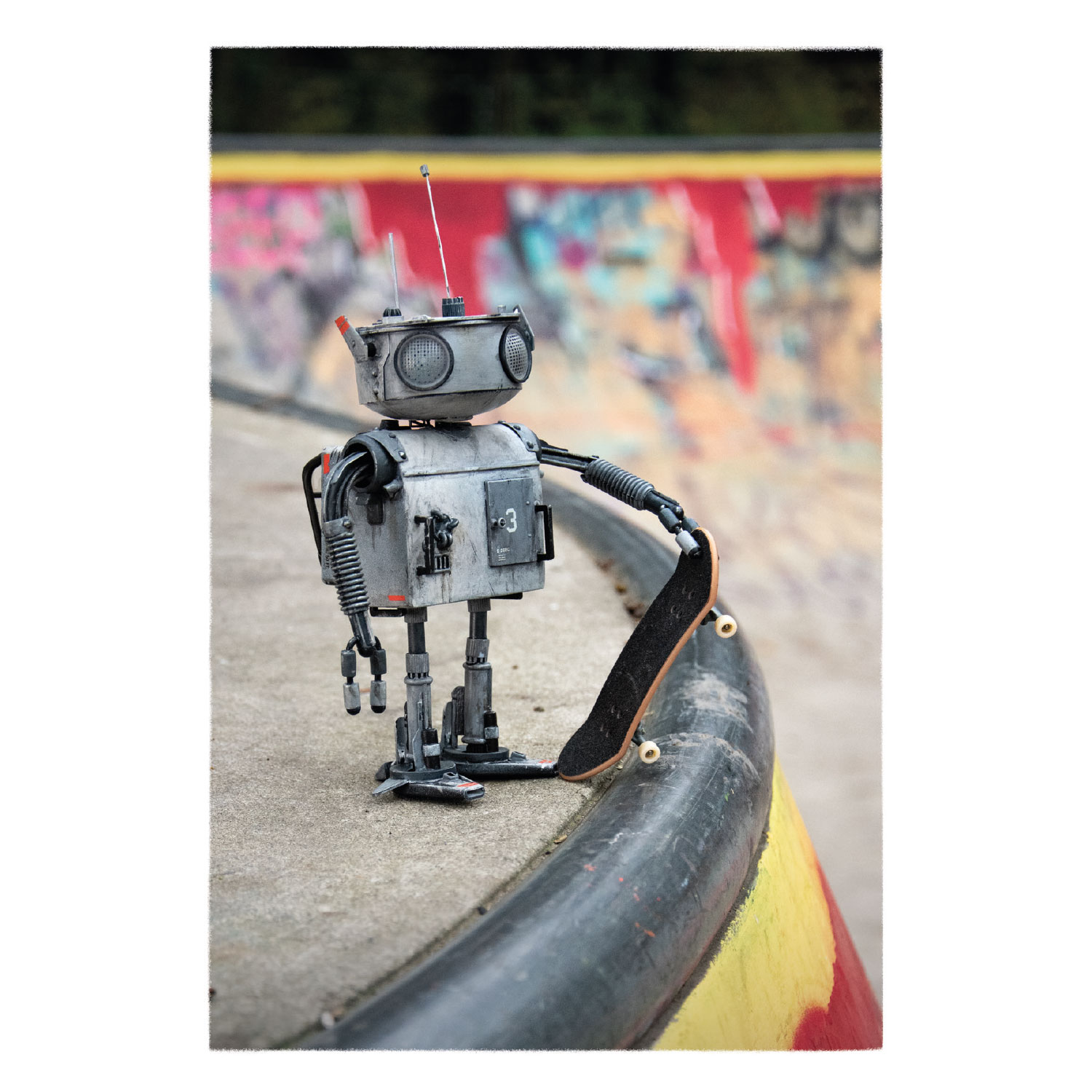 Built to ride, Postkarte