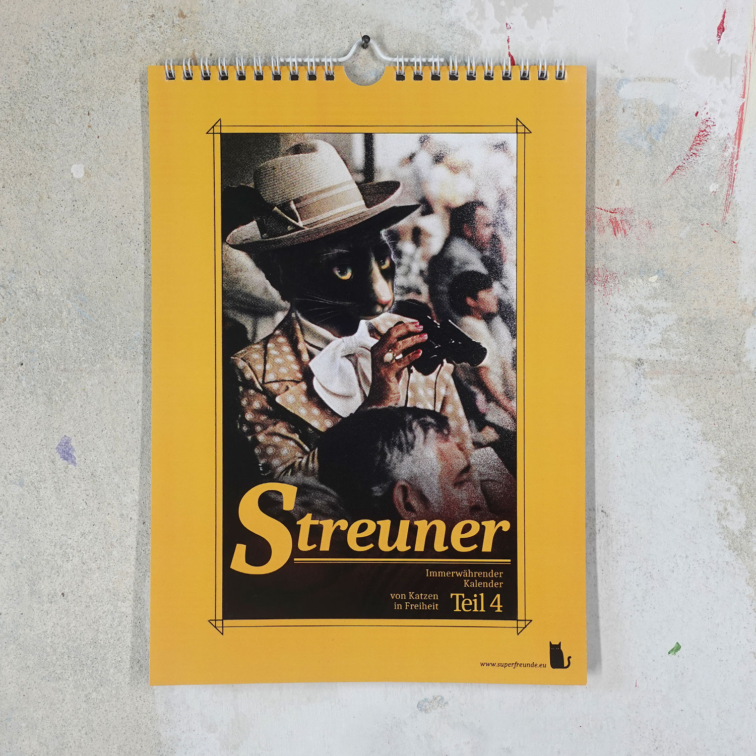Streuner 4, immerwährender Kalender A4