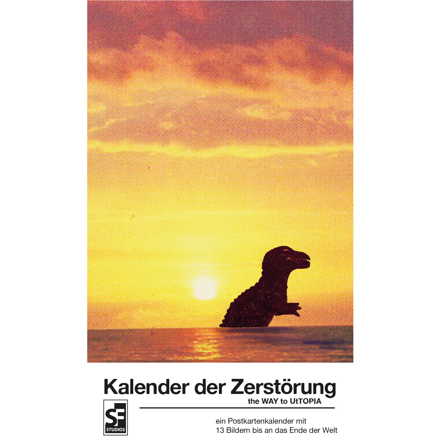 Kalender der Zerstörung 4 - The Way to Utopia, Postkartenkalender