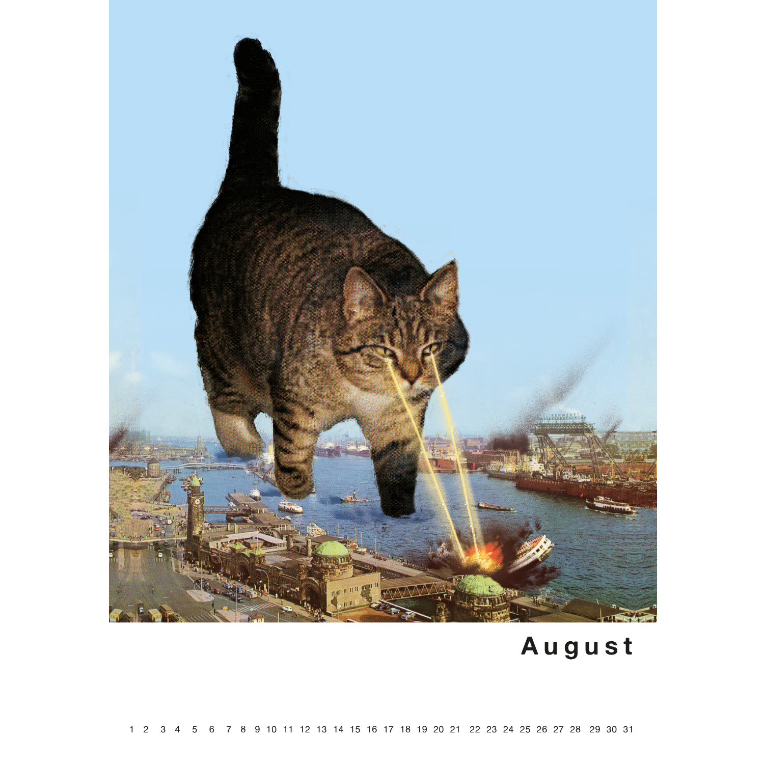 Streuner 2, Immerwährender Kalender A4