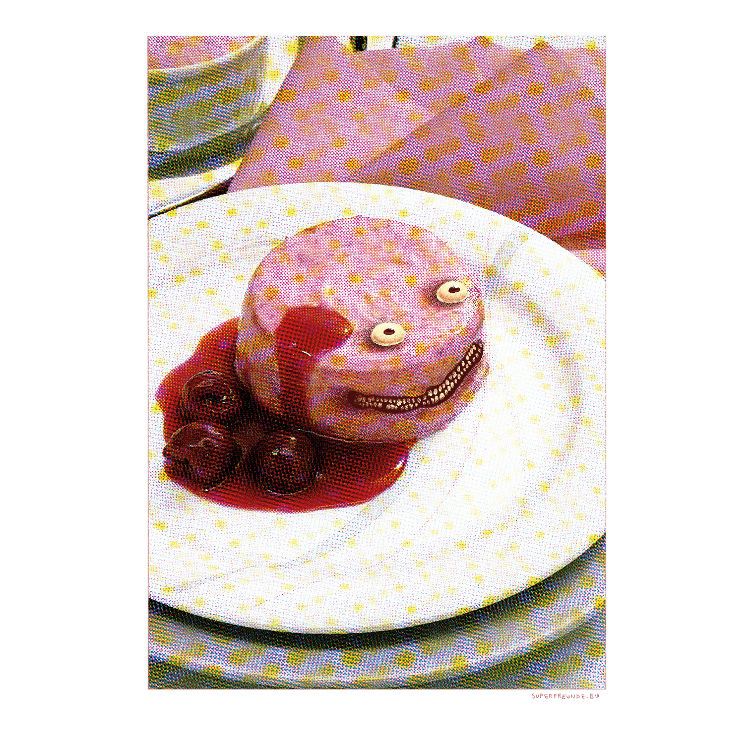 Du bist was du isst - Dessert, Plakat A3