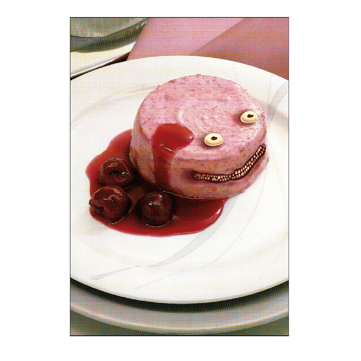 Du bist was du isst - Dessert, Postkarte