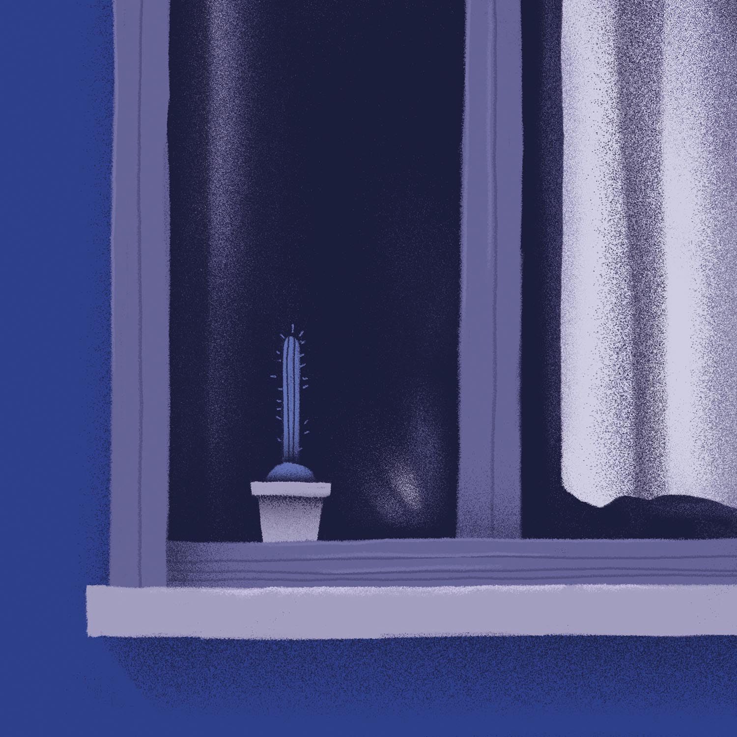 Die Stimmung im Bild - In der Nacht, Plakat A3