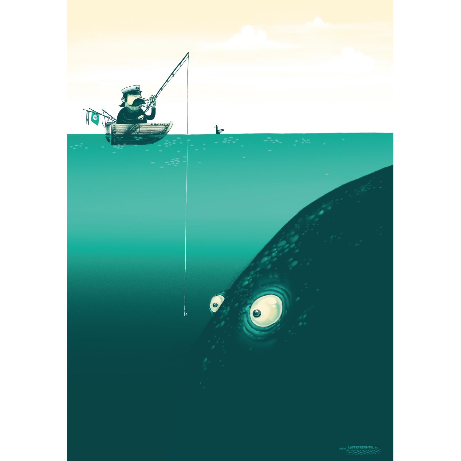 Tag am See, Plakat A3