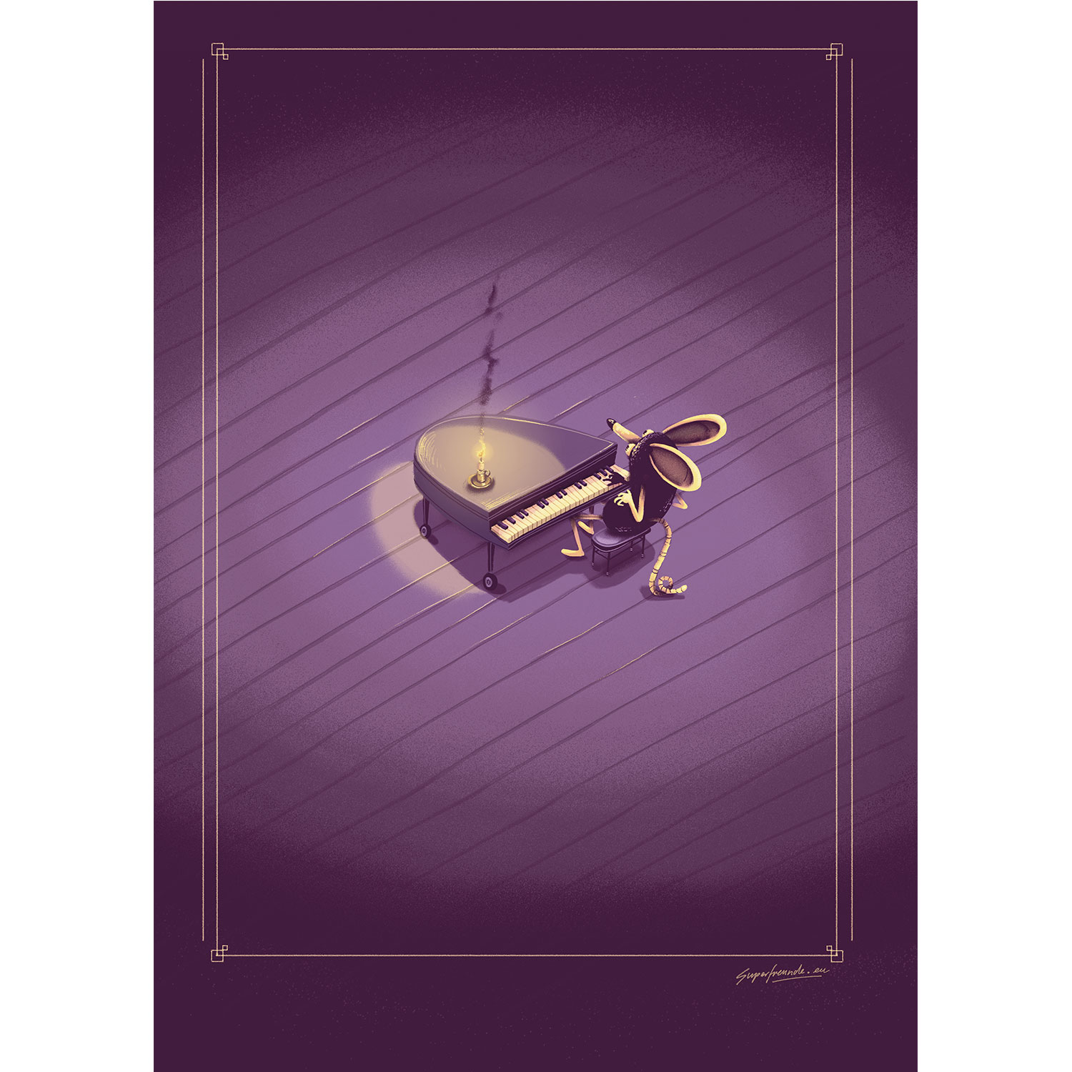 Katzenmusik, Plakat A3
