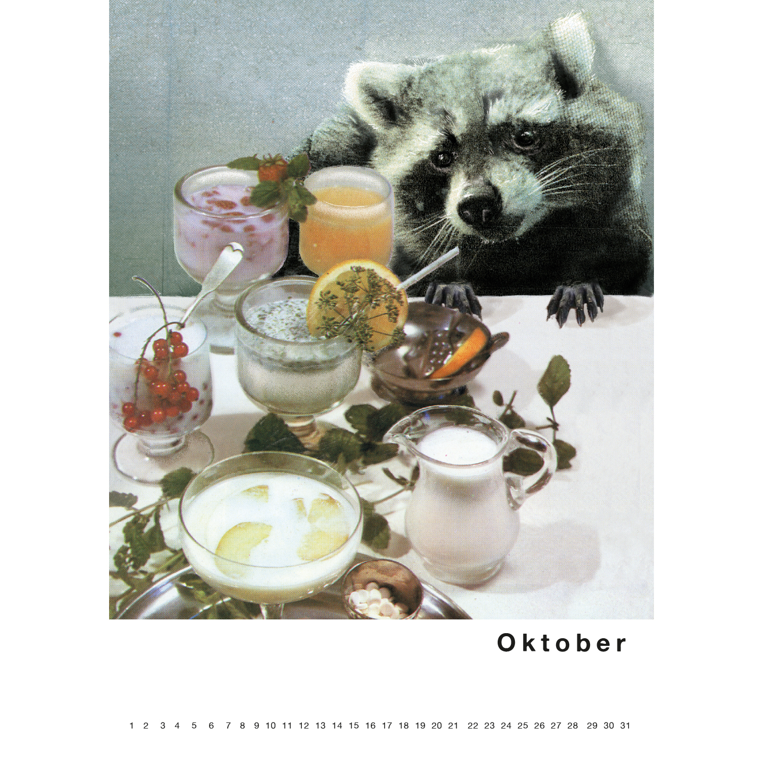 Streuner 2, Immerwährender Kalender A4