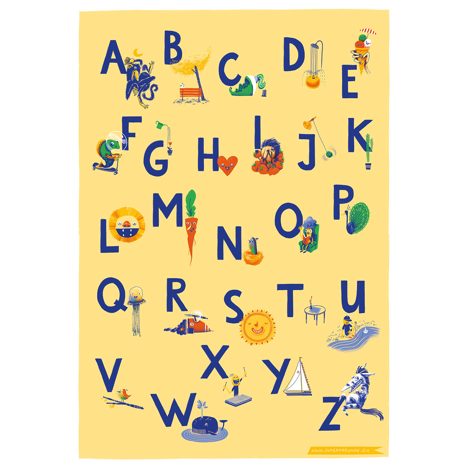 Symbole ABC, Plakat 50x70