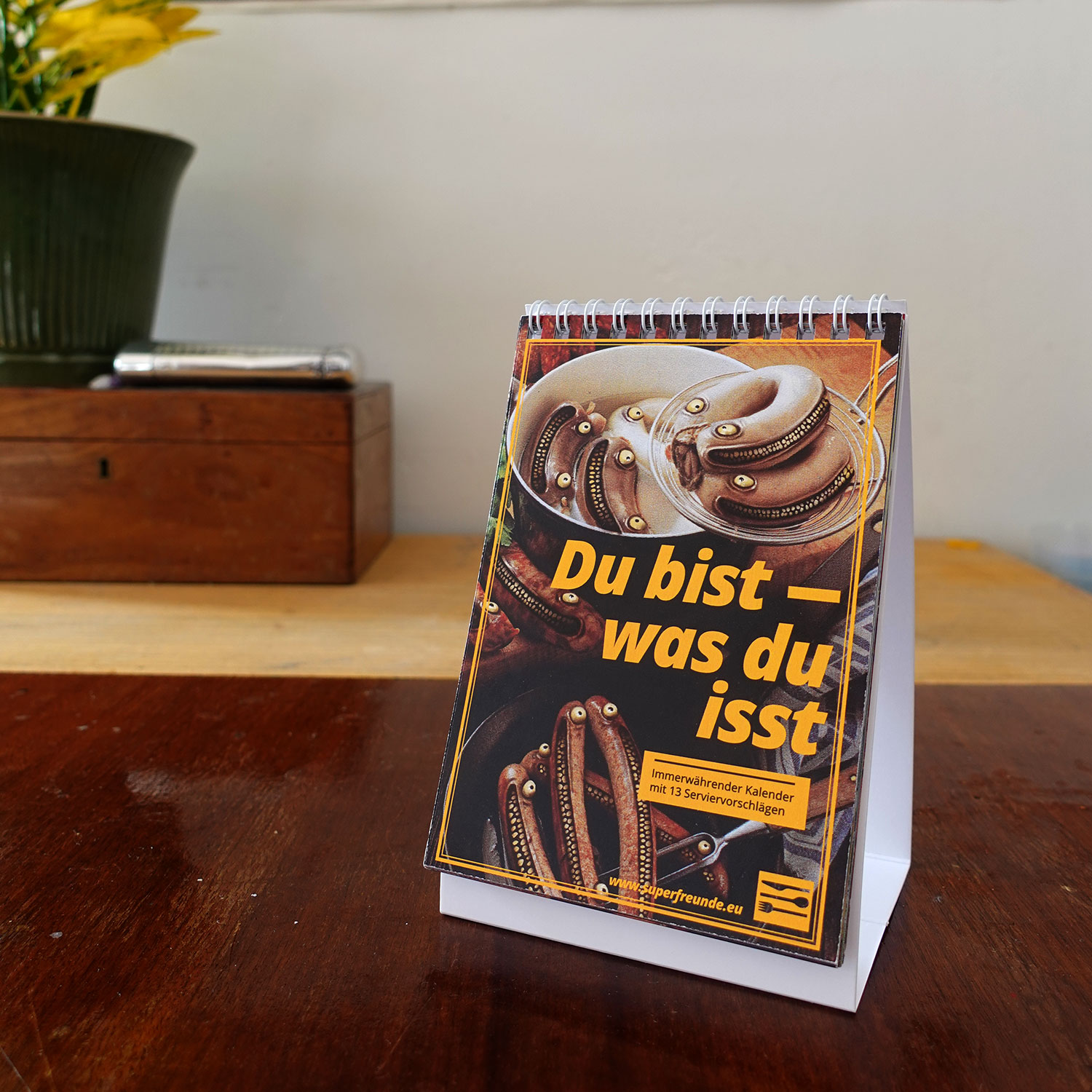 Du bist was du isst - Tischkalender  A6