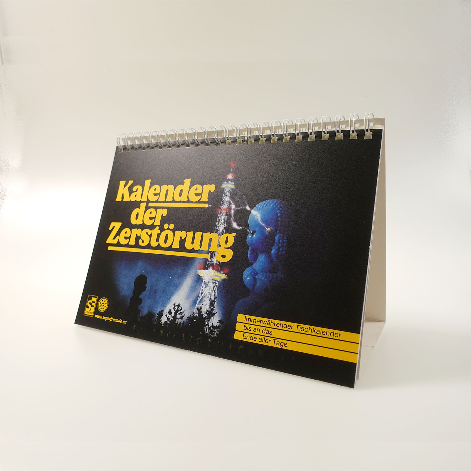 Kalender der Zerstörung, Tischkalender A5 Querformat