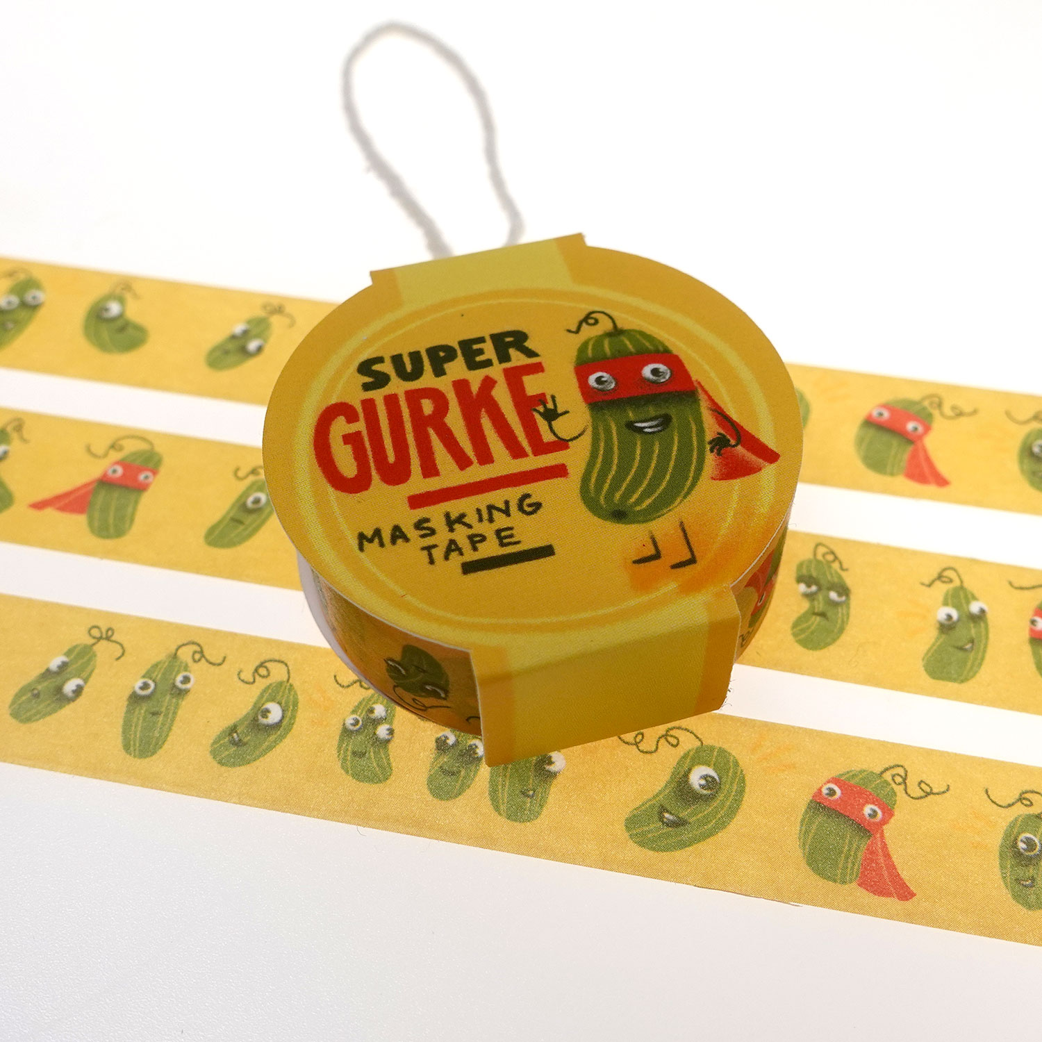 Die Supergurke, Washitape