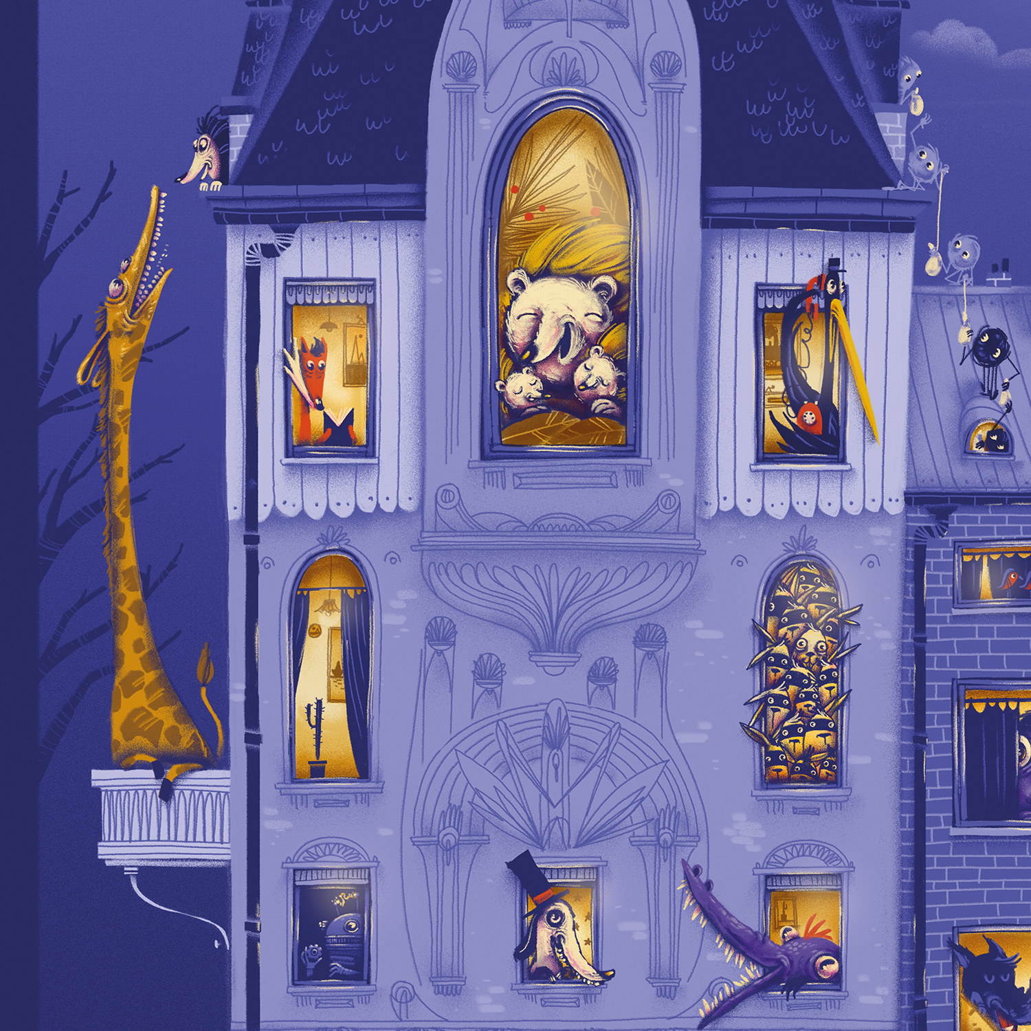 Adventskalender - Hier gleich um die Ecke, A3