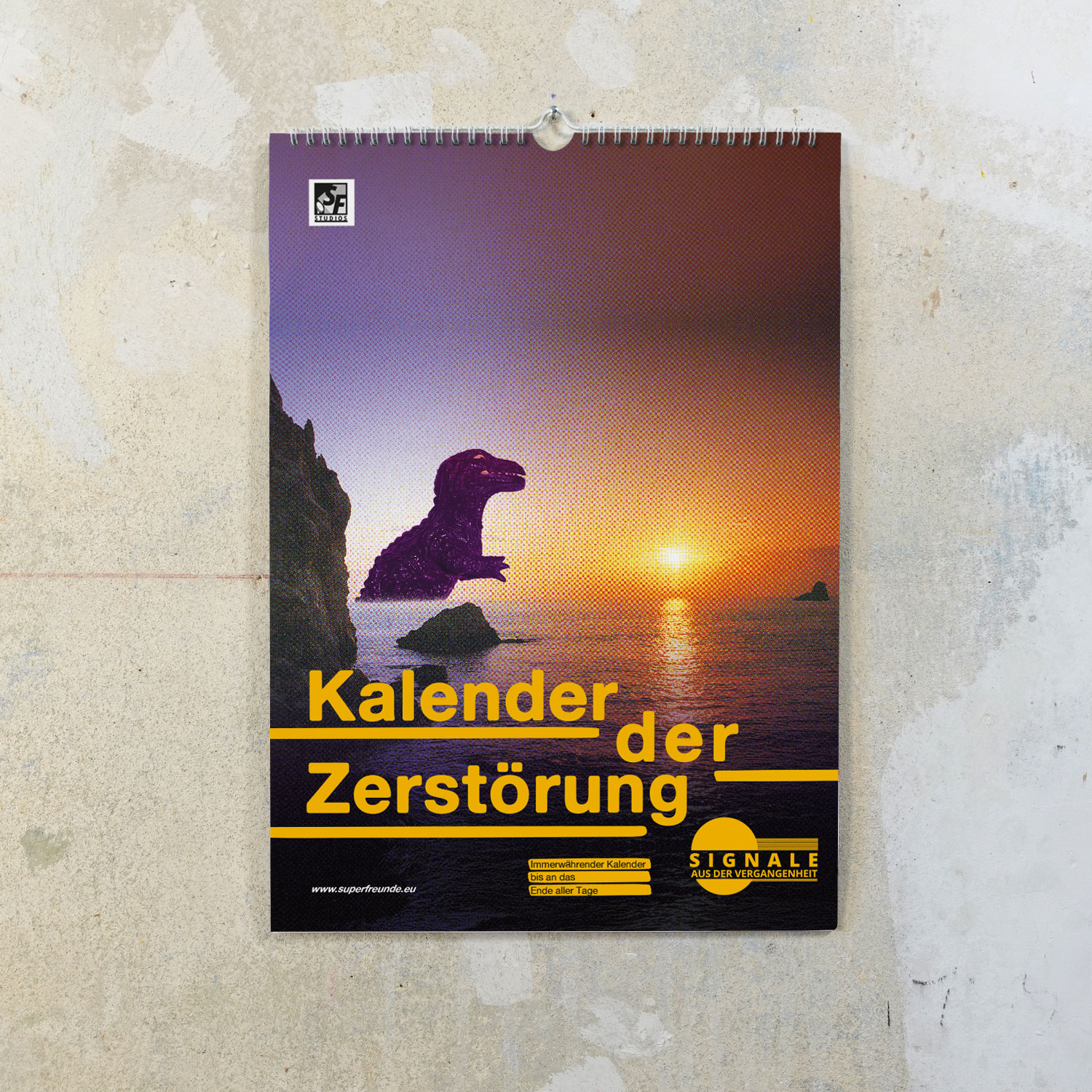 Kalender der Zerstörung - Signale aus der Vergangenheit, Immerwährender Kalender A3