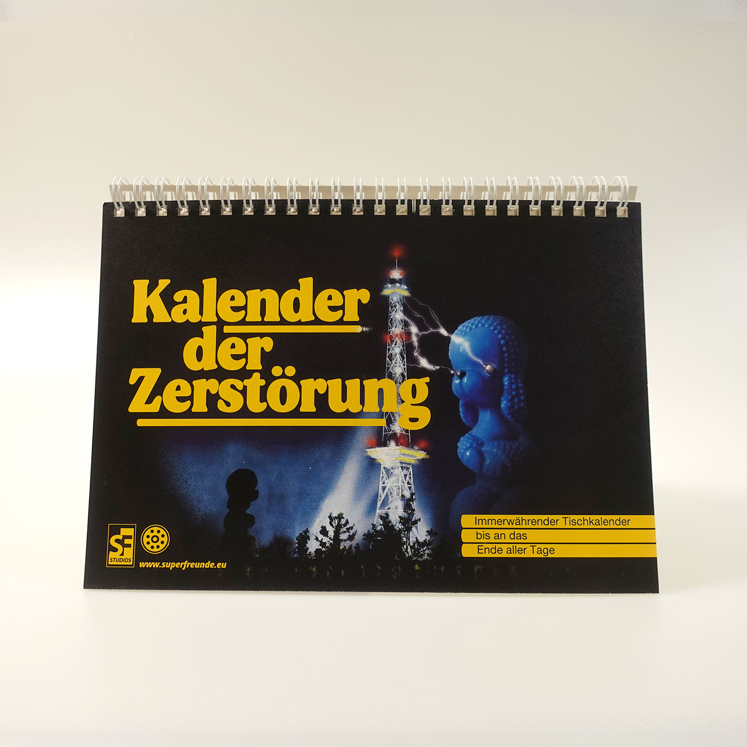 Kalender der Zerstörung, Tischkalender A5 Querformat