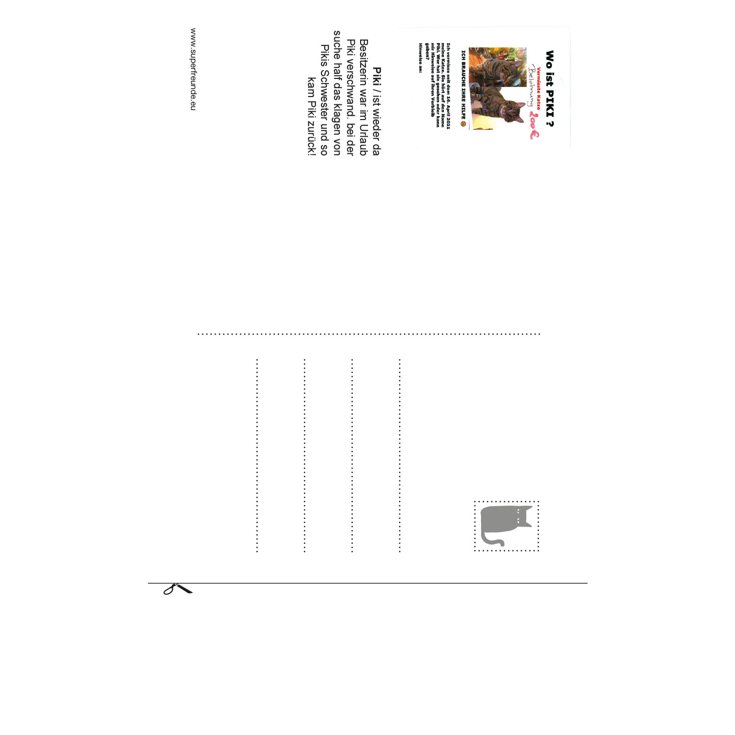 Streuner 4, Postkartenkalender