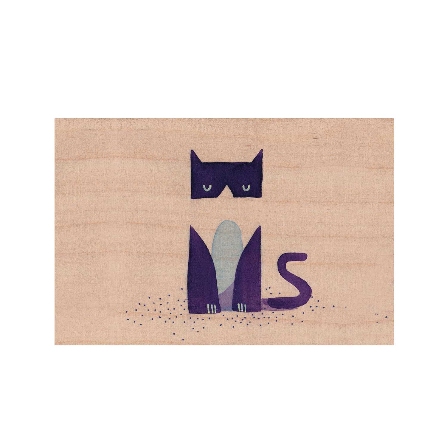 Katze, Postkarte