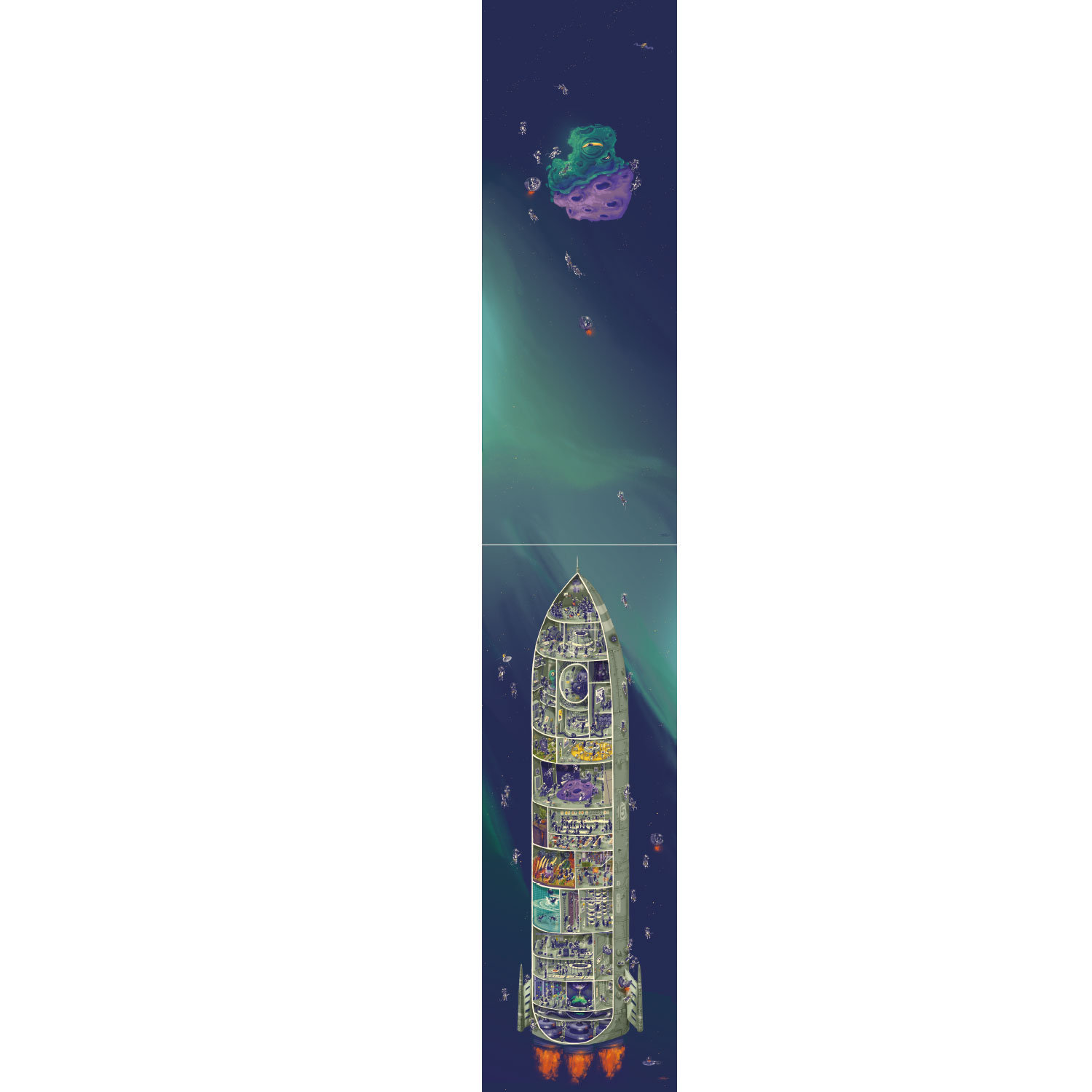 Unendliche Weiten, Set