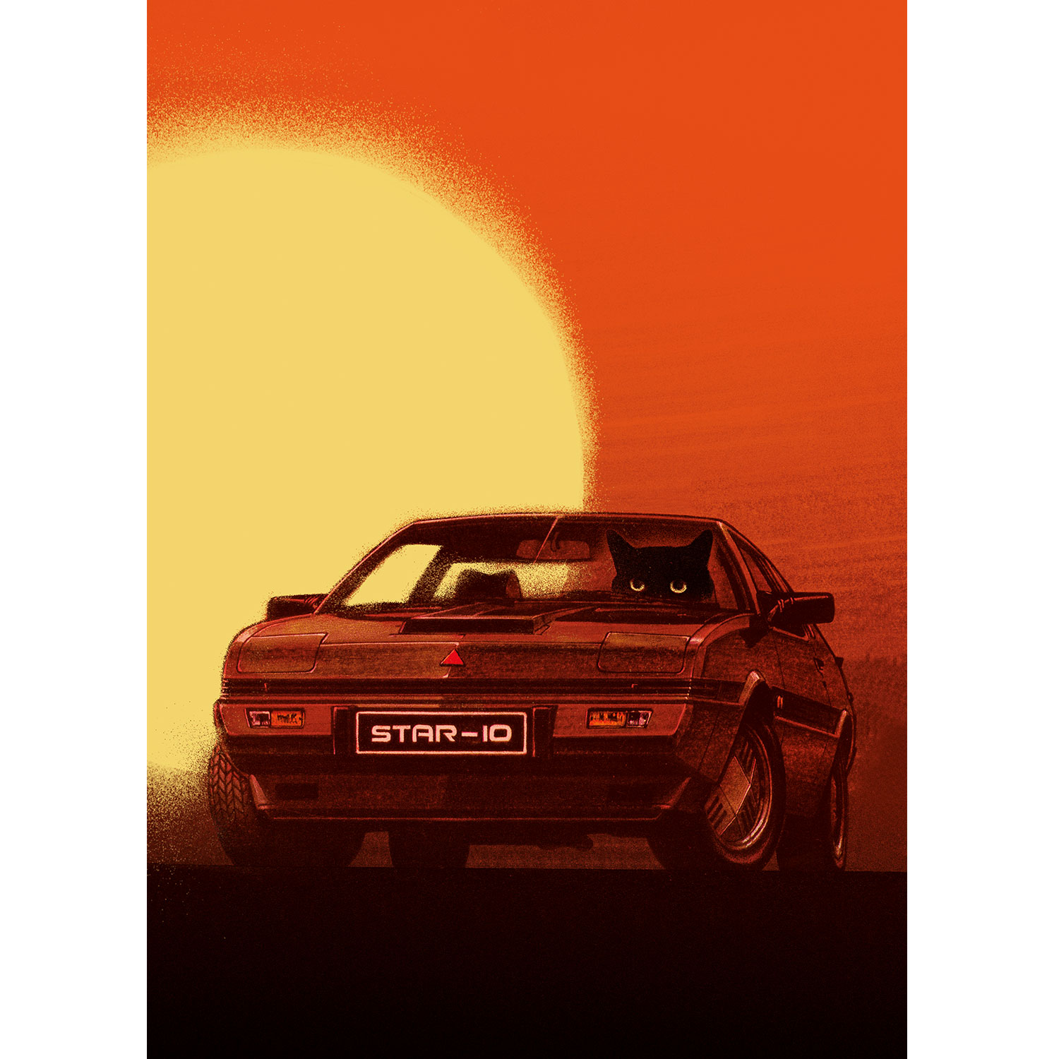 Streuner - Stray Rider Part 2, Plakat A3