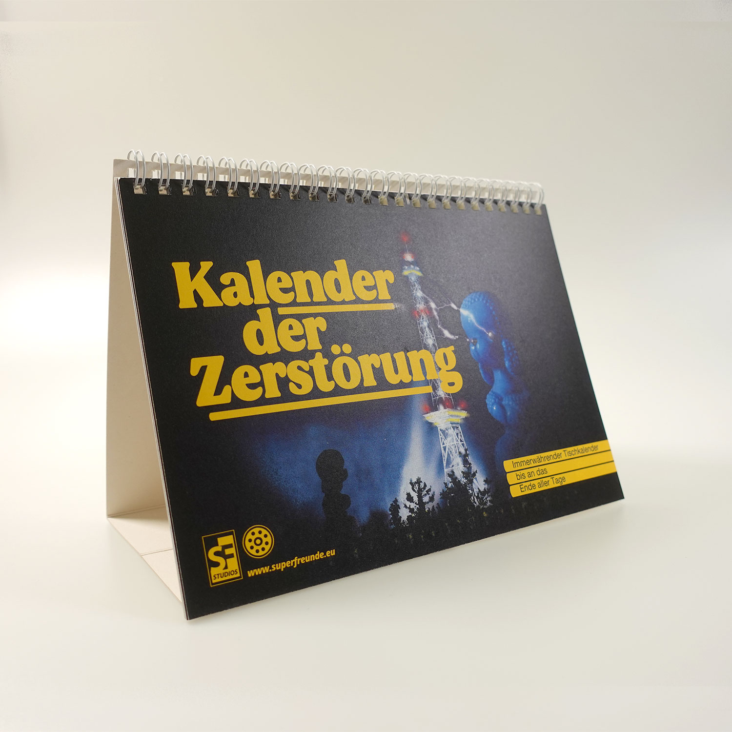 Kalender der Zerstörung, Tischkalender A5 Querformat