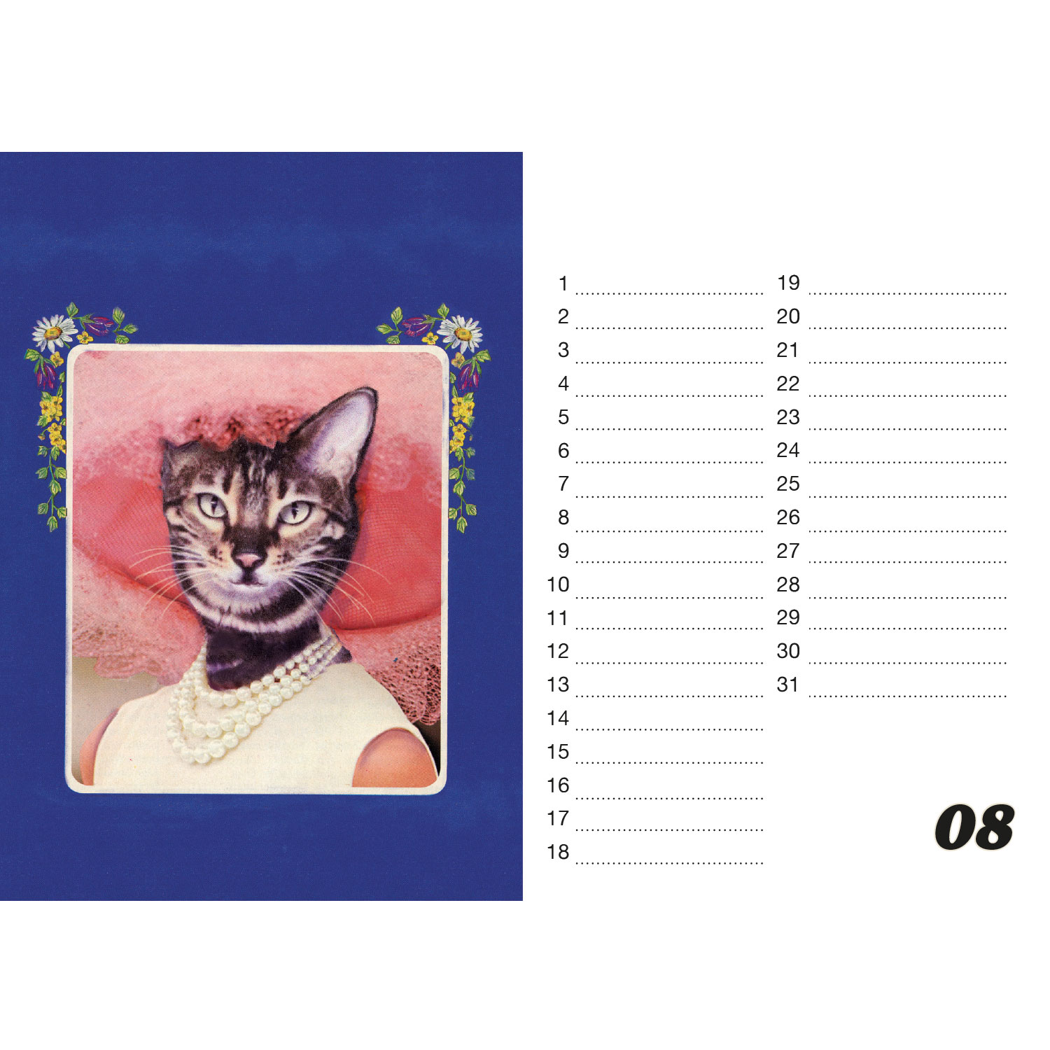 Streuner, Tischkalender A5 Querformat