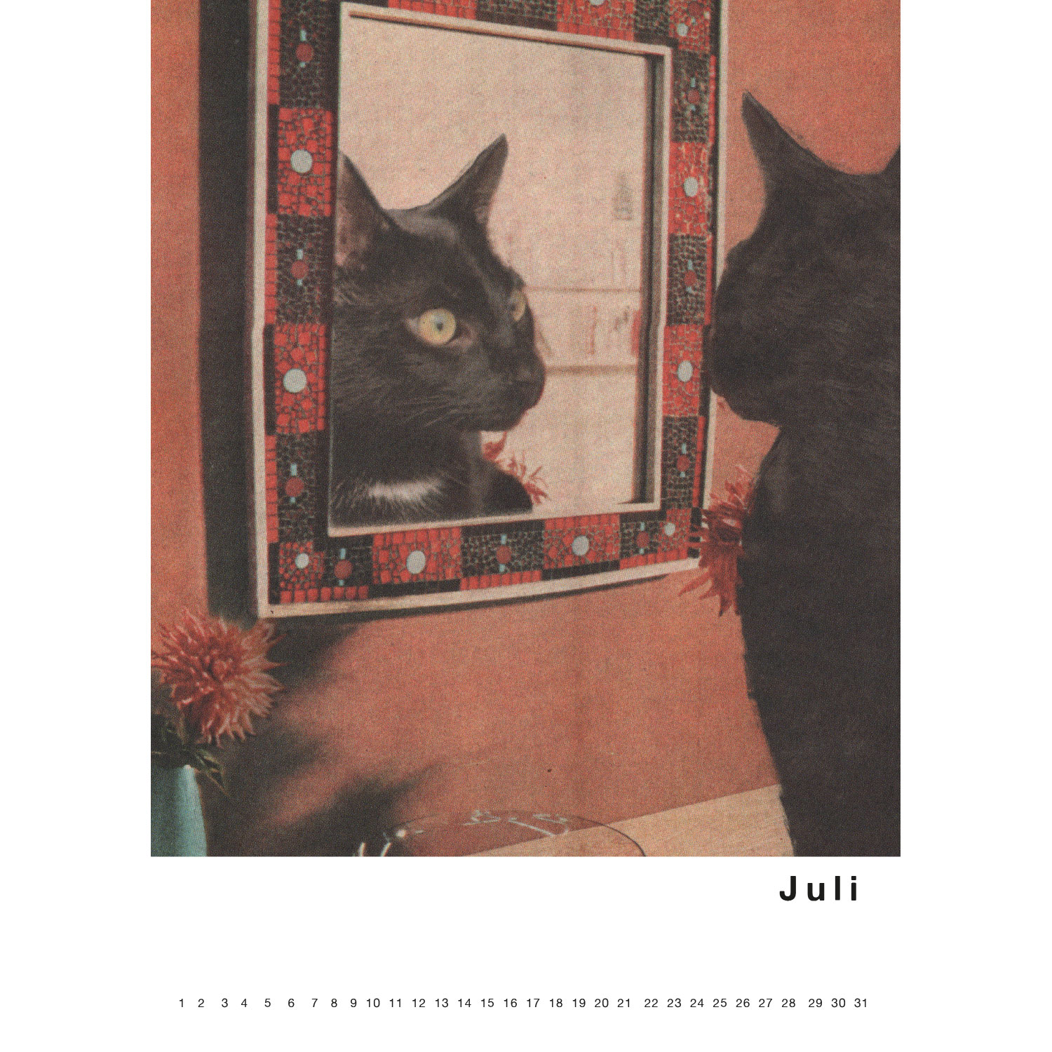 Streuner 1, Immerwährender Kalender A4