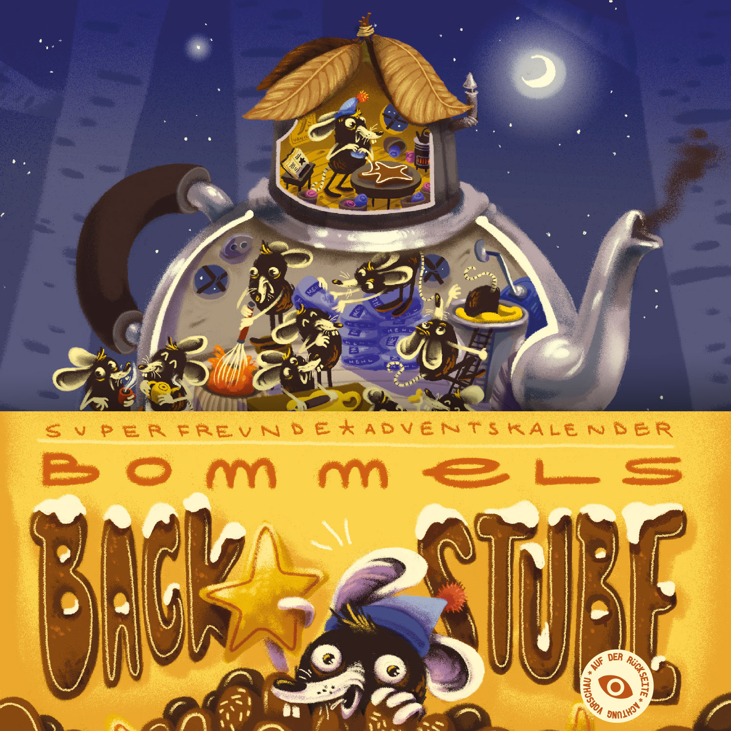 Adventskalender - Bommels Backstube, A4