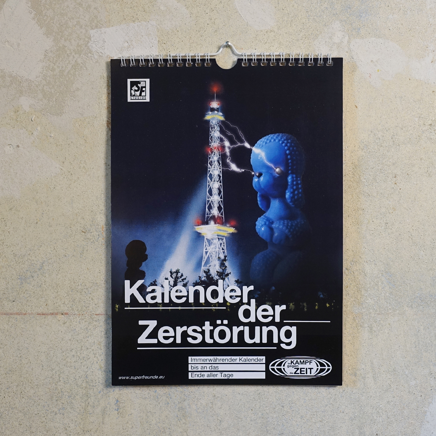 Kalender der Zerstörung - Kampf gegen die Zeit, Immerwährender Kalender A4