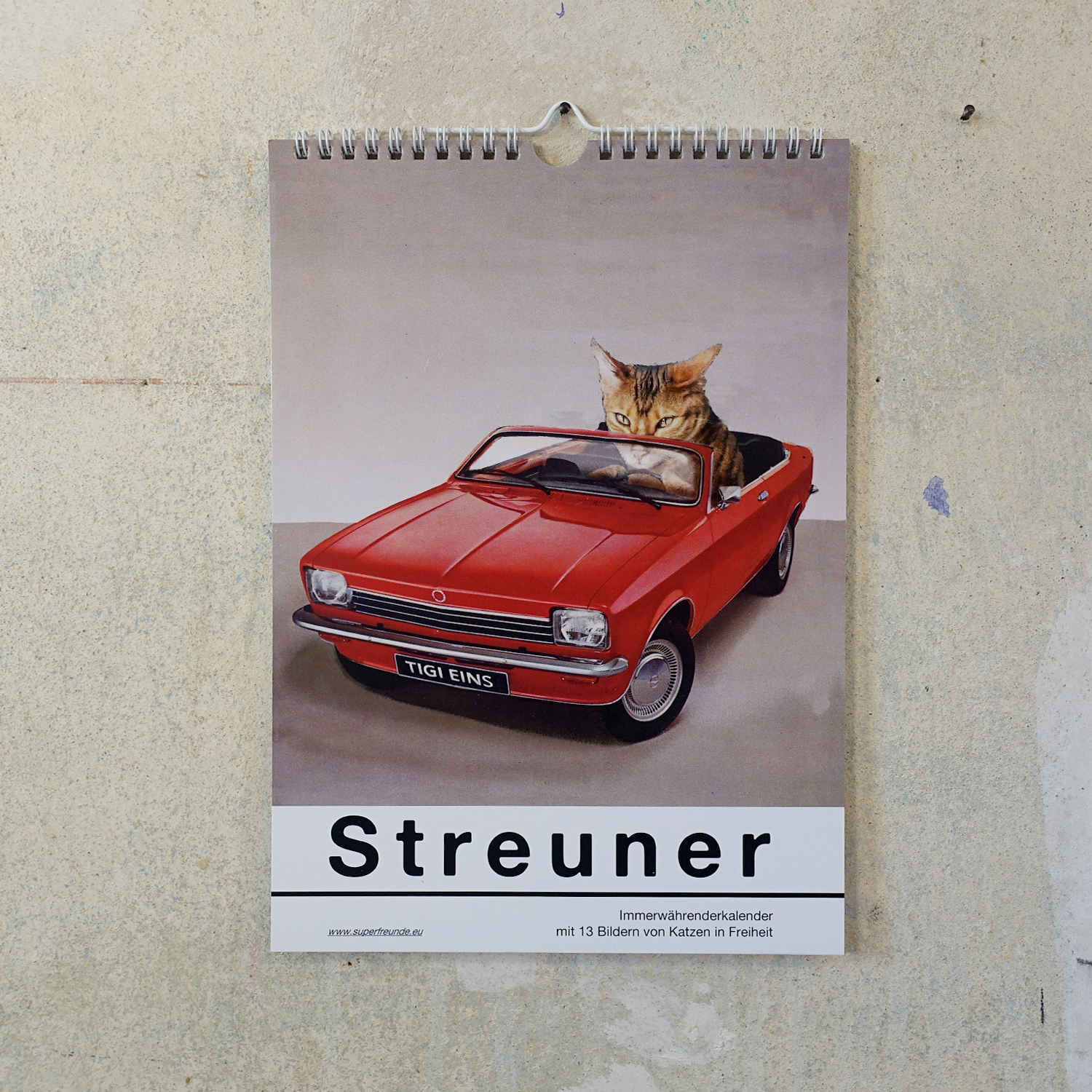 Streuner 2, Immerwährender Kalender A4