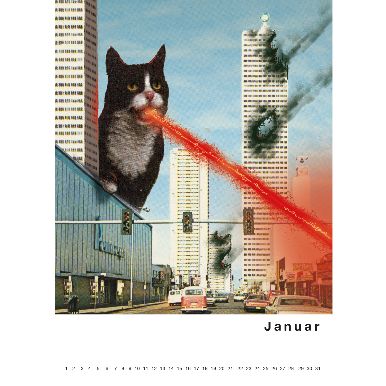 Streuner 2, Immerwährender Kalender A4
