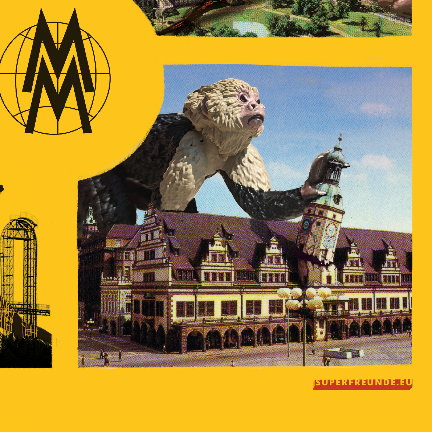 KDZ -Messestadt Leipzig Stadtplakat