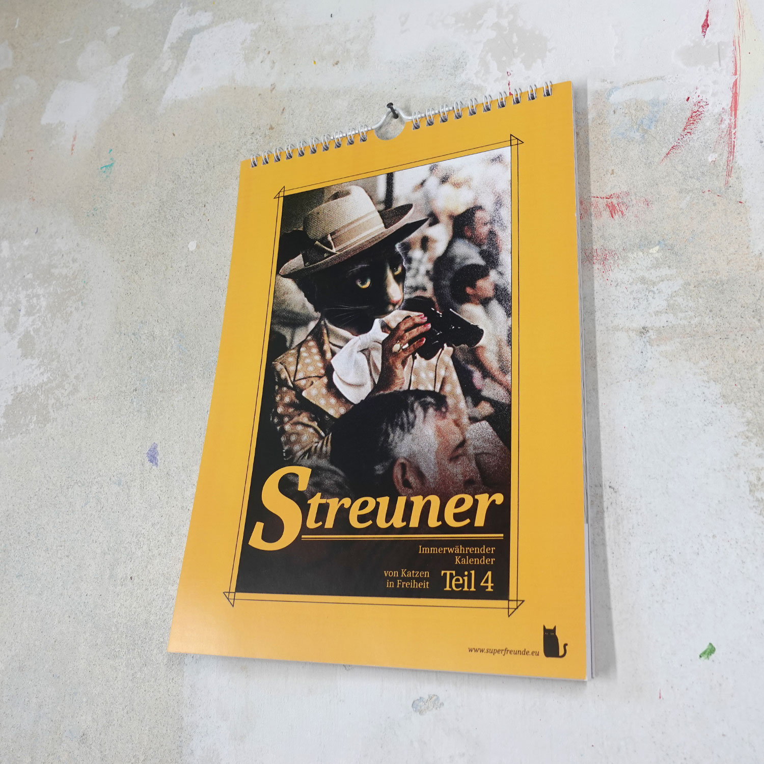 Streuner 4, immerwährender Kalender A4