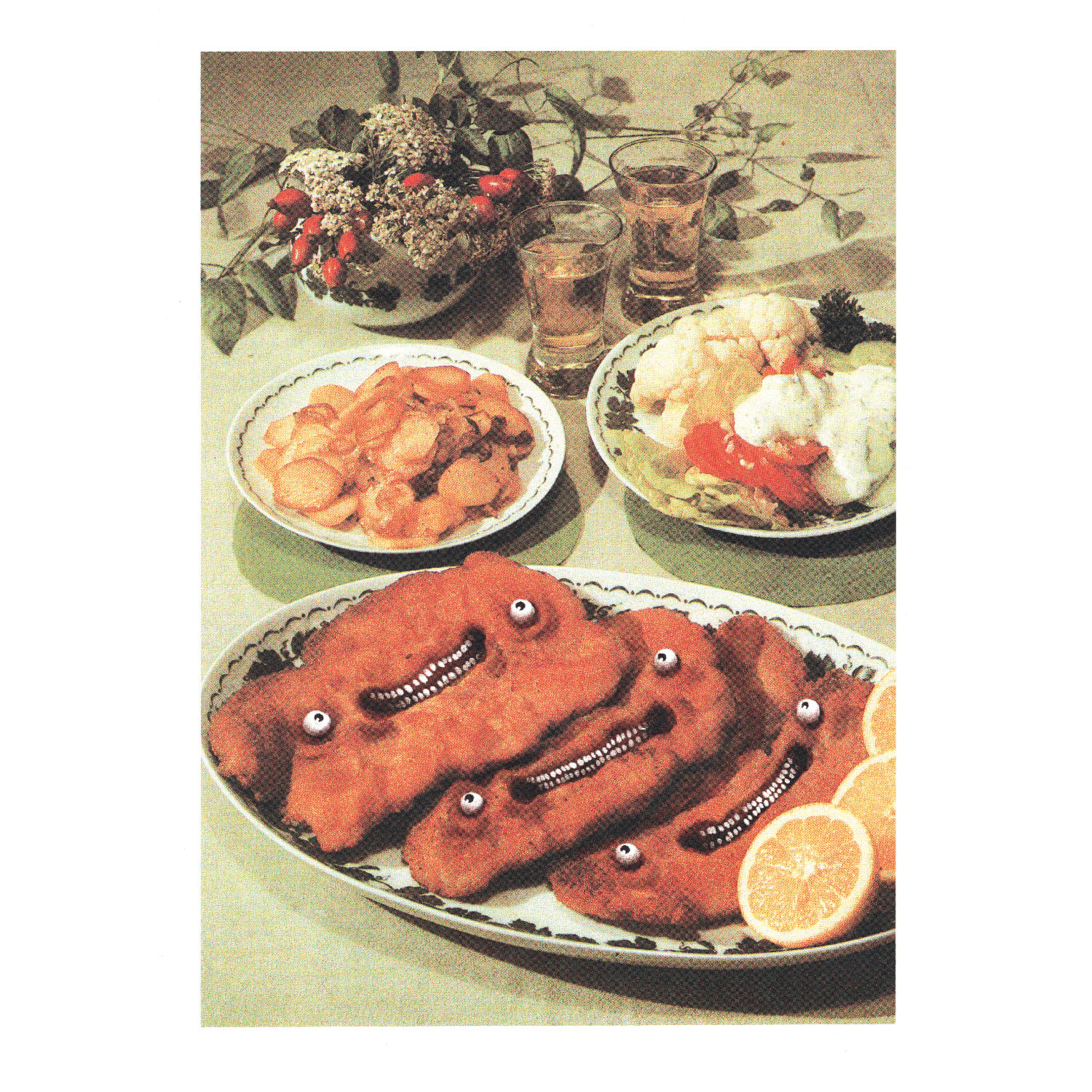 Du bist was du isst / Schnitzelteller