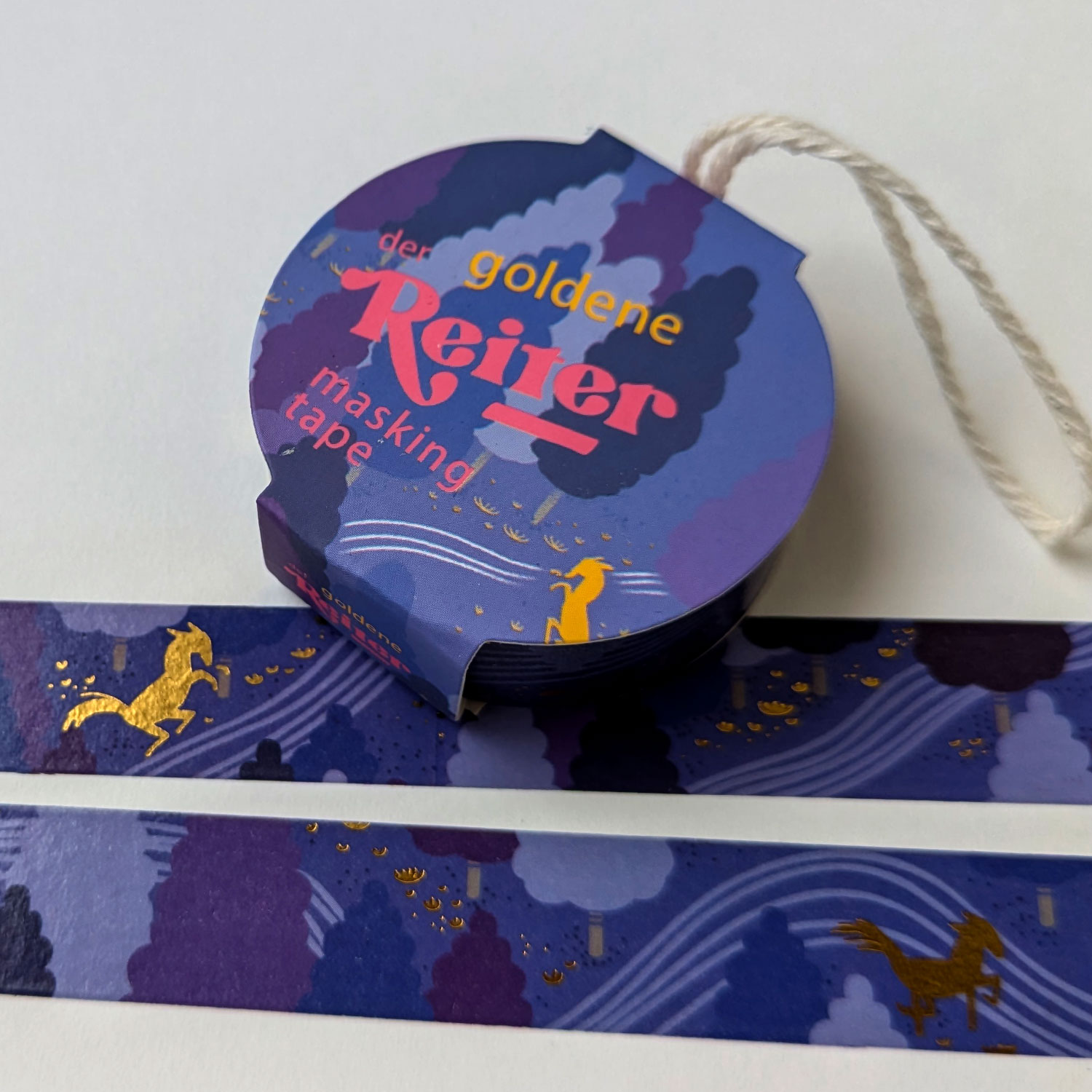 Der goldene Reiter, Washitape